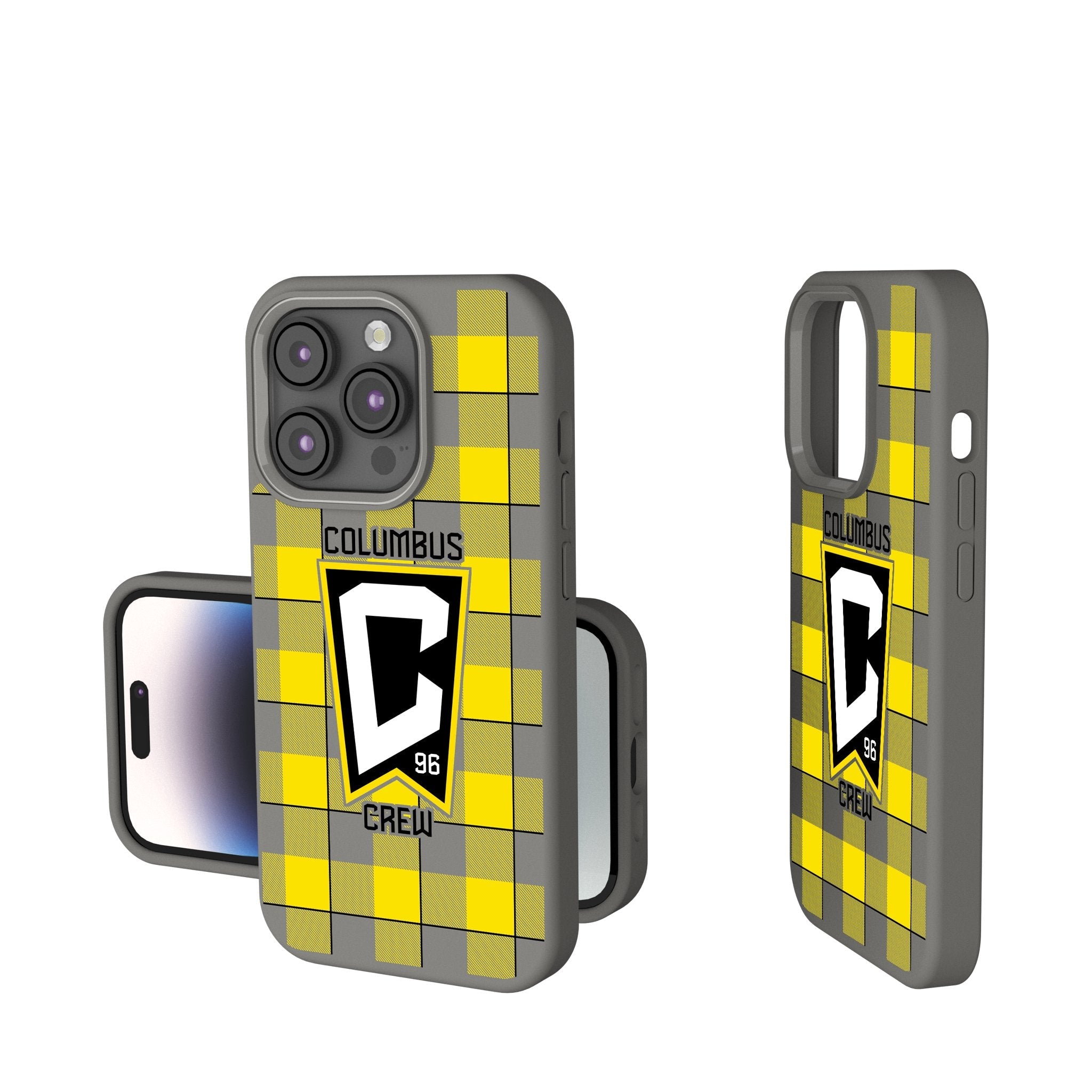 Columbus Crew  Plaid Soft Touch Phone Case