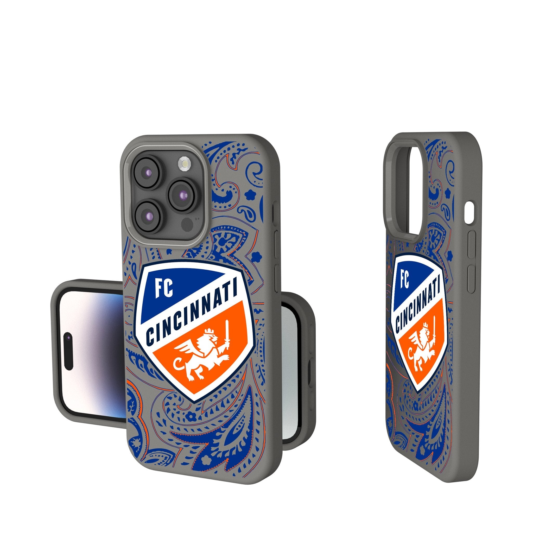 FC Cincinnati  Paisley Soft Touch Phone Case