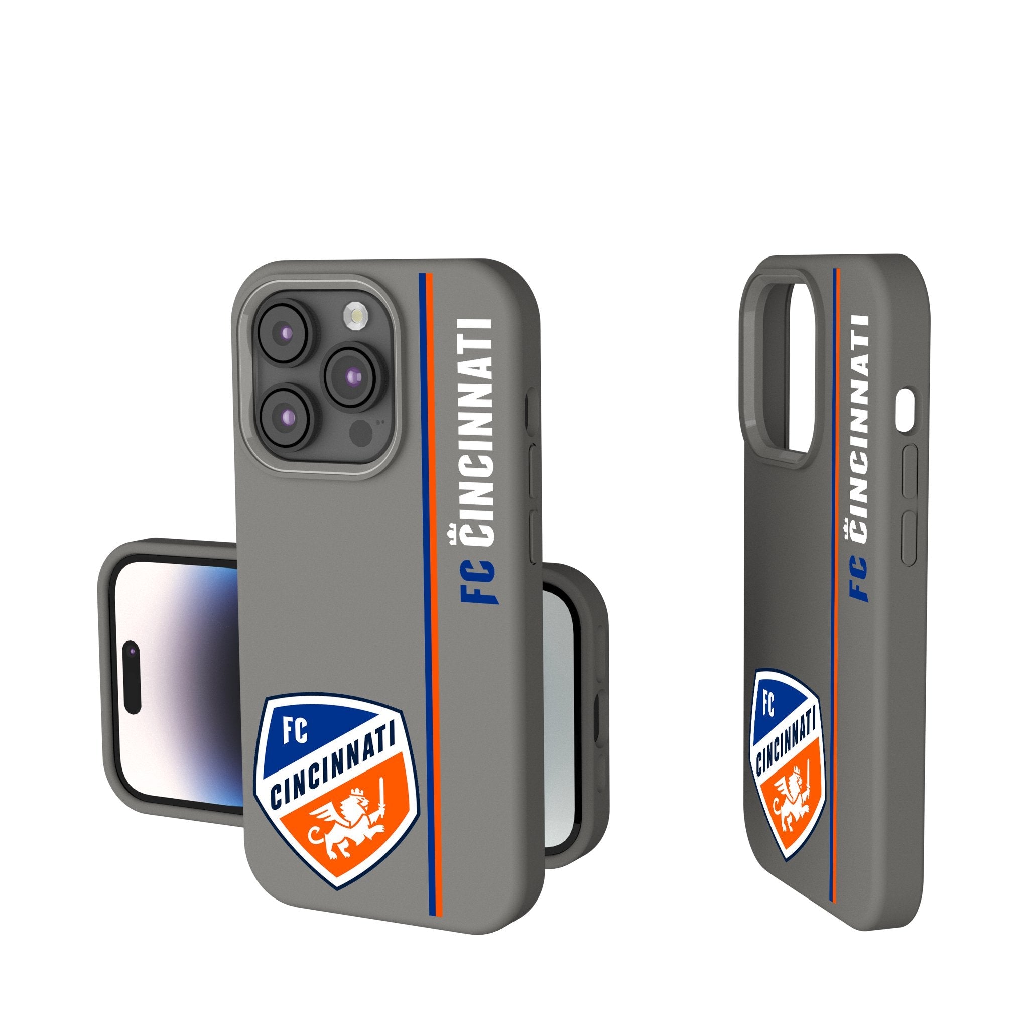 FC Cincinnati  Sidebar Soft Touch Phone Case