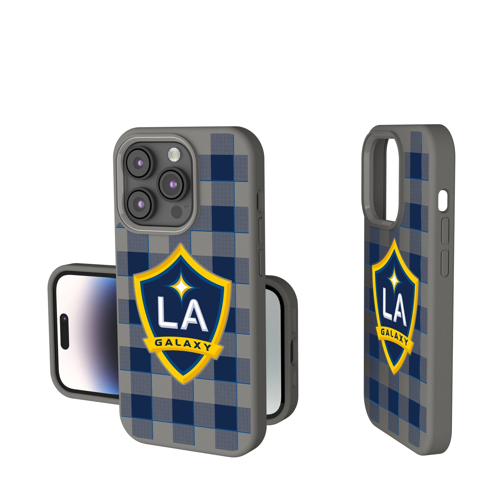 LA Galaxy  Plaid Soft Touch Phone Case