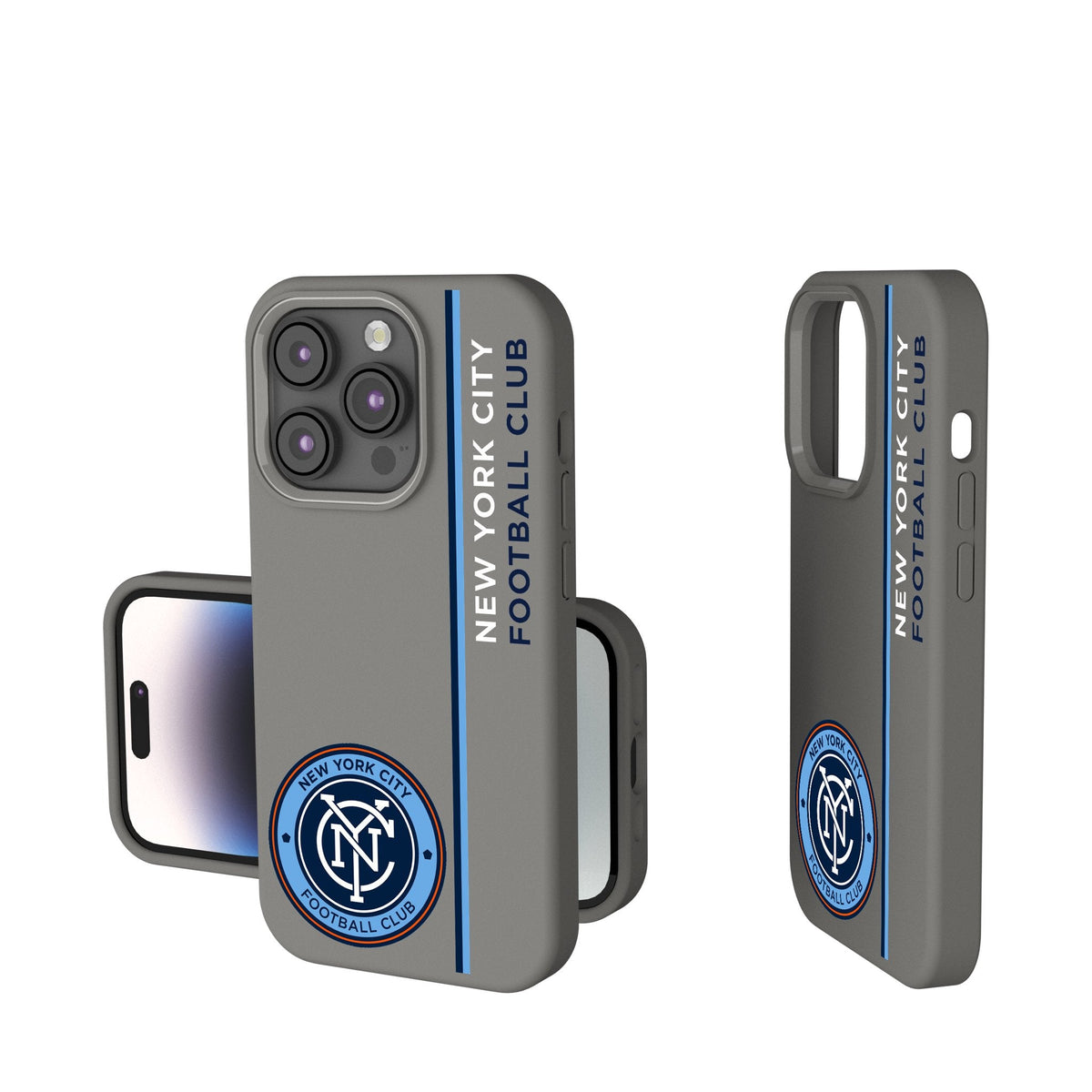 New York City FC  Sidebar Soft Touch Phone Case