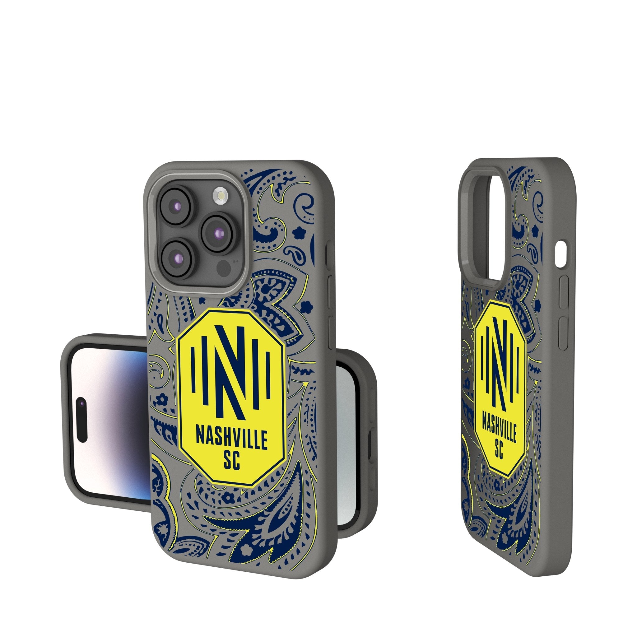 Nashville SC  Paisley Soft Touch Phone Case