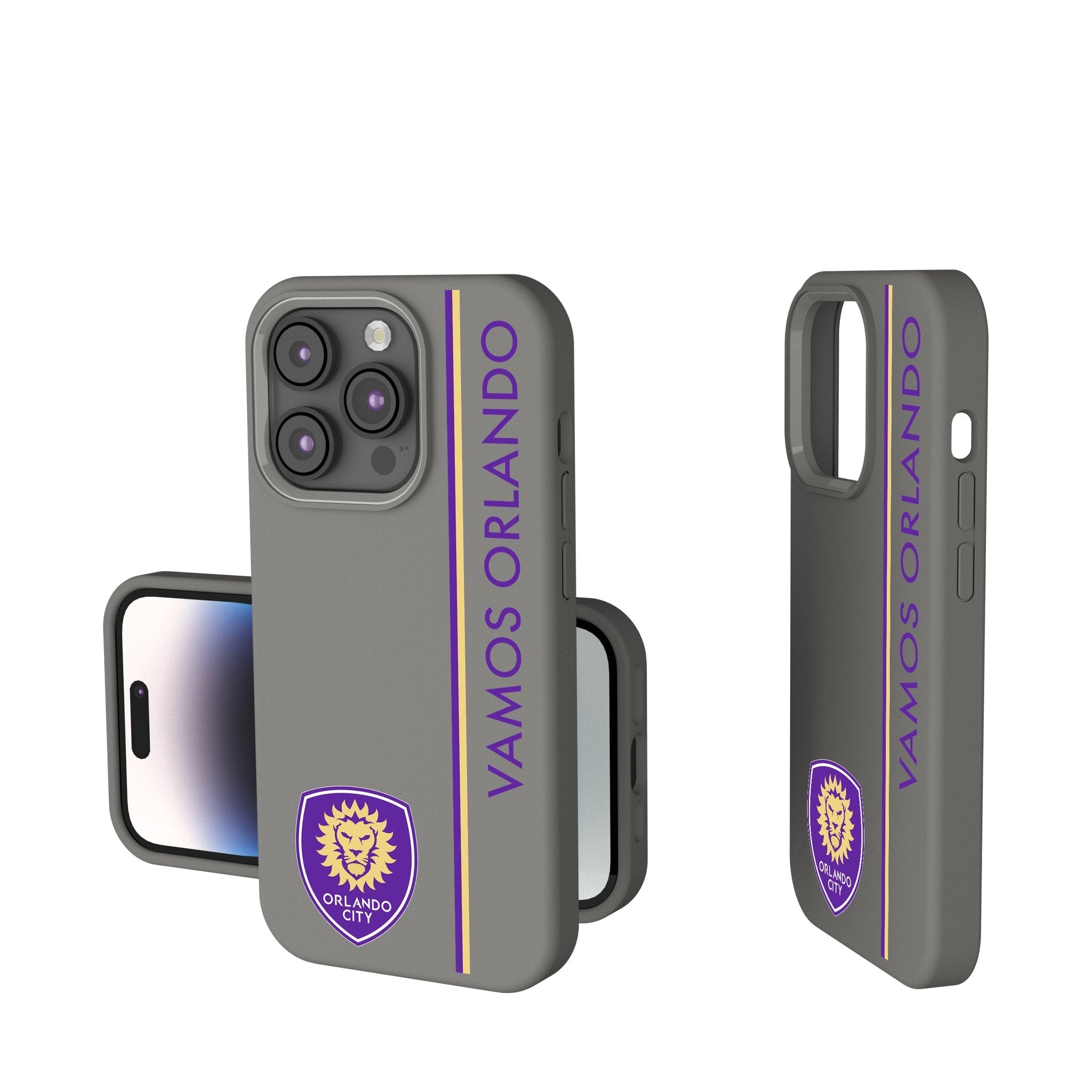 Orlando City Soccer Club  Sidebar Soft Touch Phone Case 1