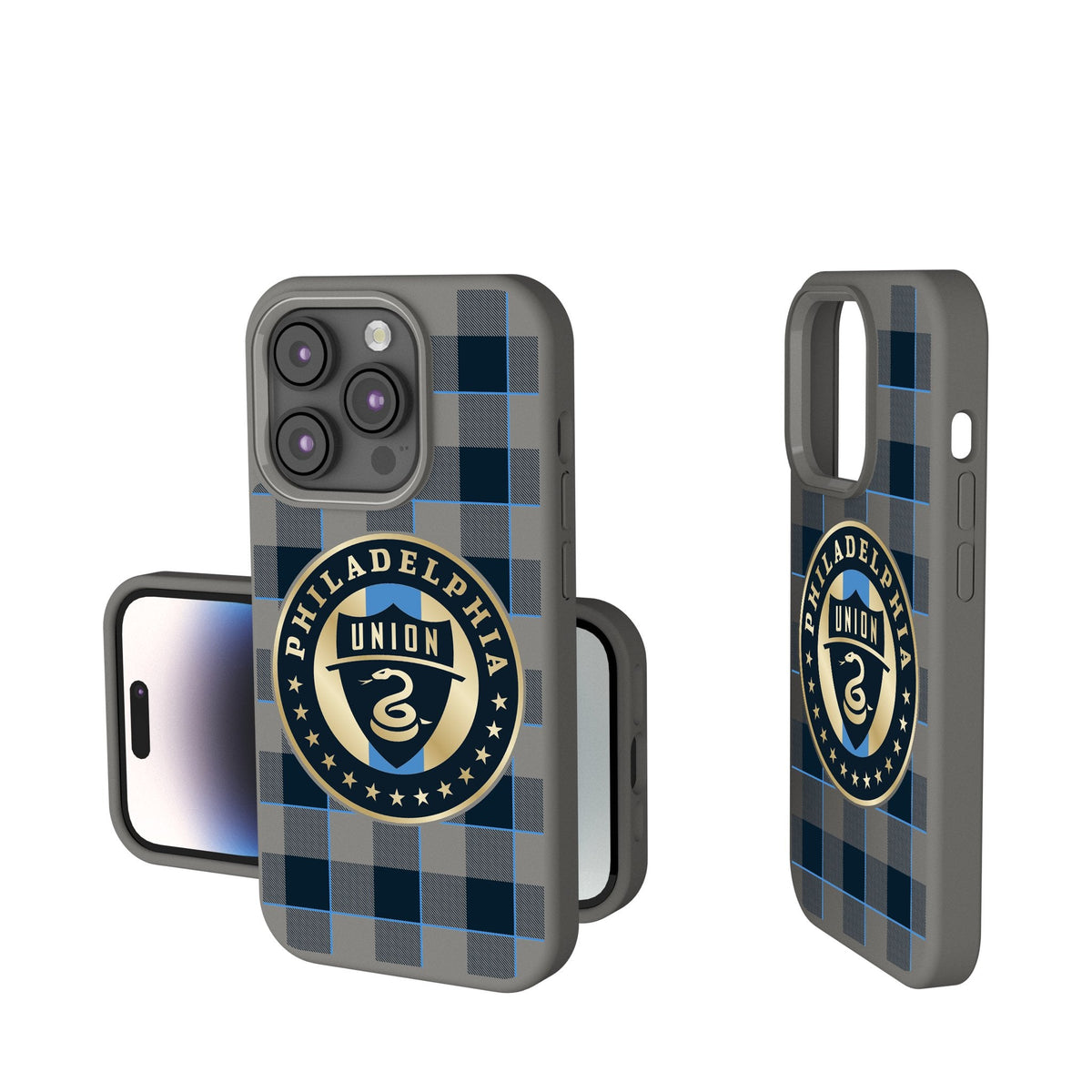Philadelphia Union   Plaid Soft Touch Phone Case