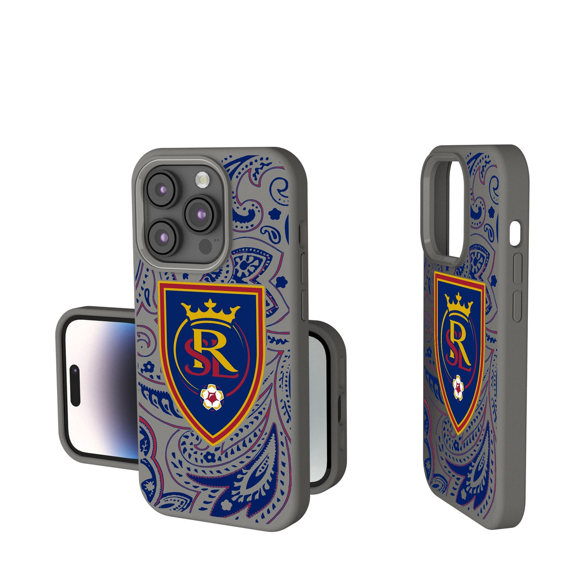 Real Salt Lake   Paisley Soft Touch Phone Case