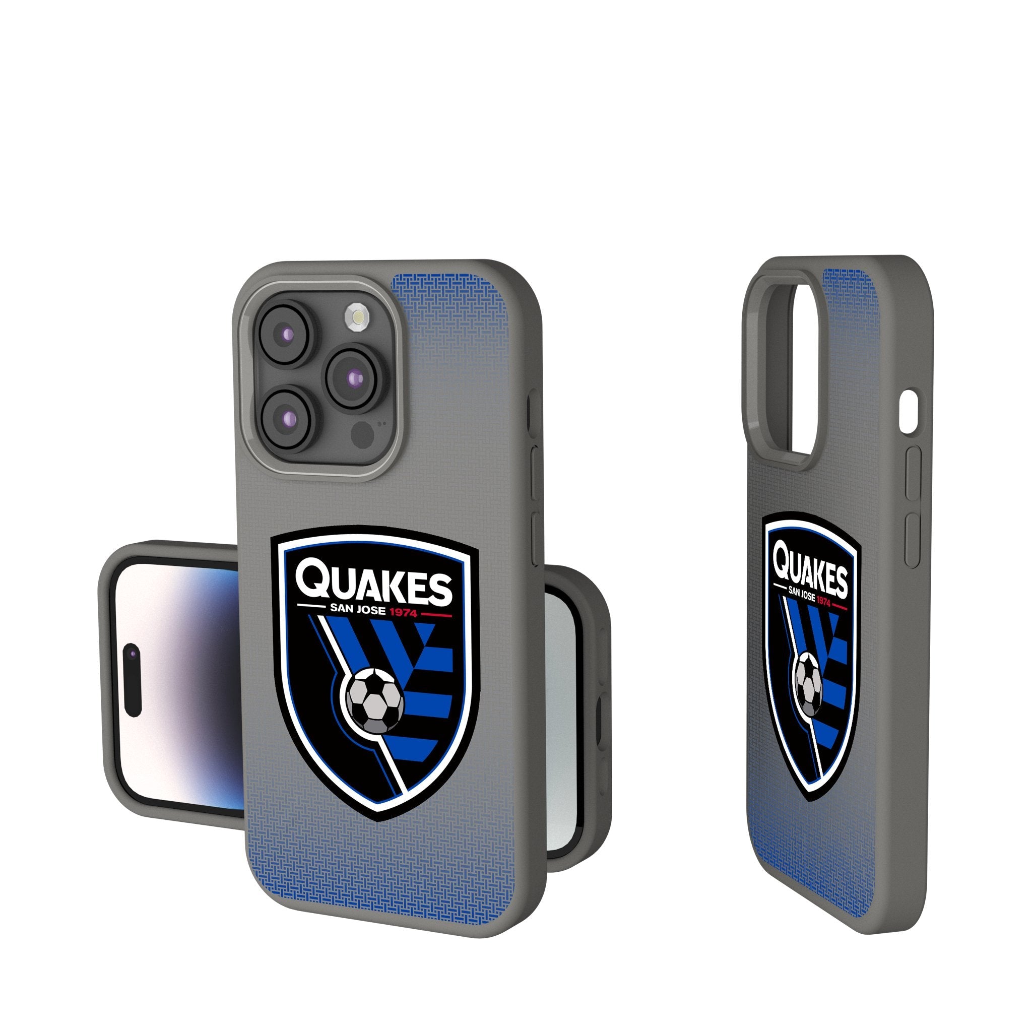 San Jose Earthquakes   Linen Soft Touch Phone Case 1