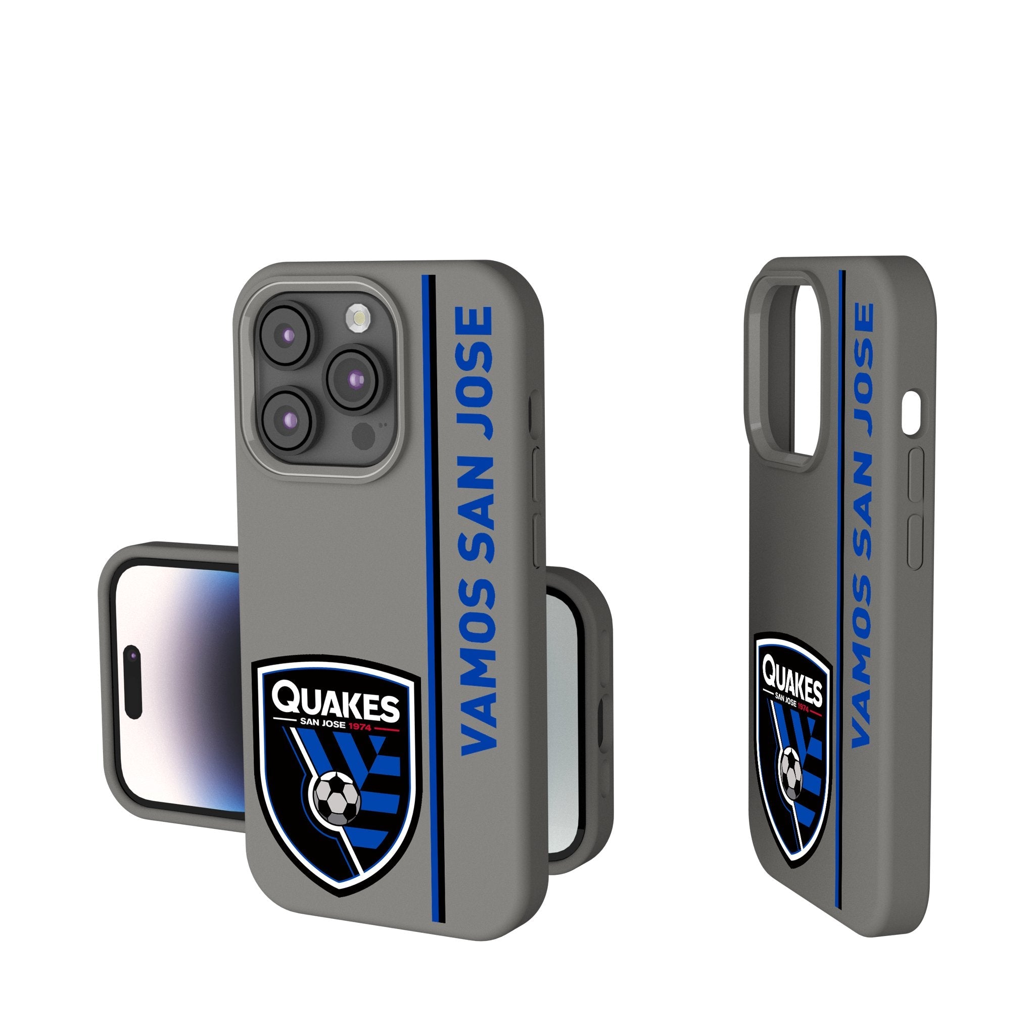 San Jose Earthquakes   Sidebar Soft Touch Phone Case