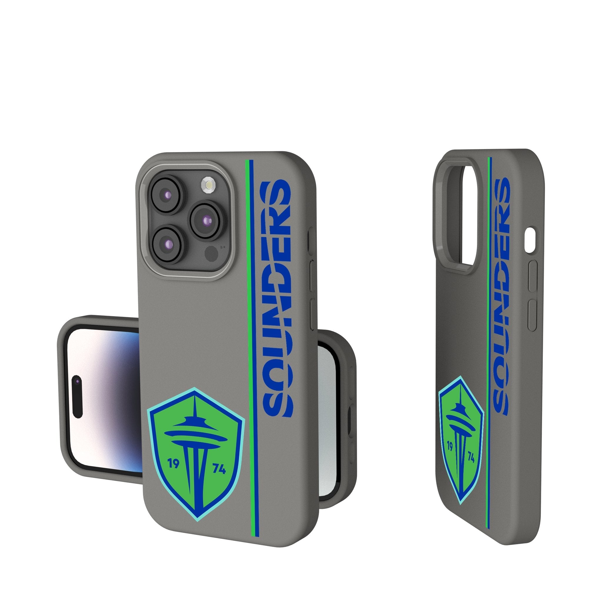 Seattle Sounders FC   Sidebar Soft Touch Phone Case