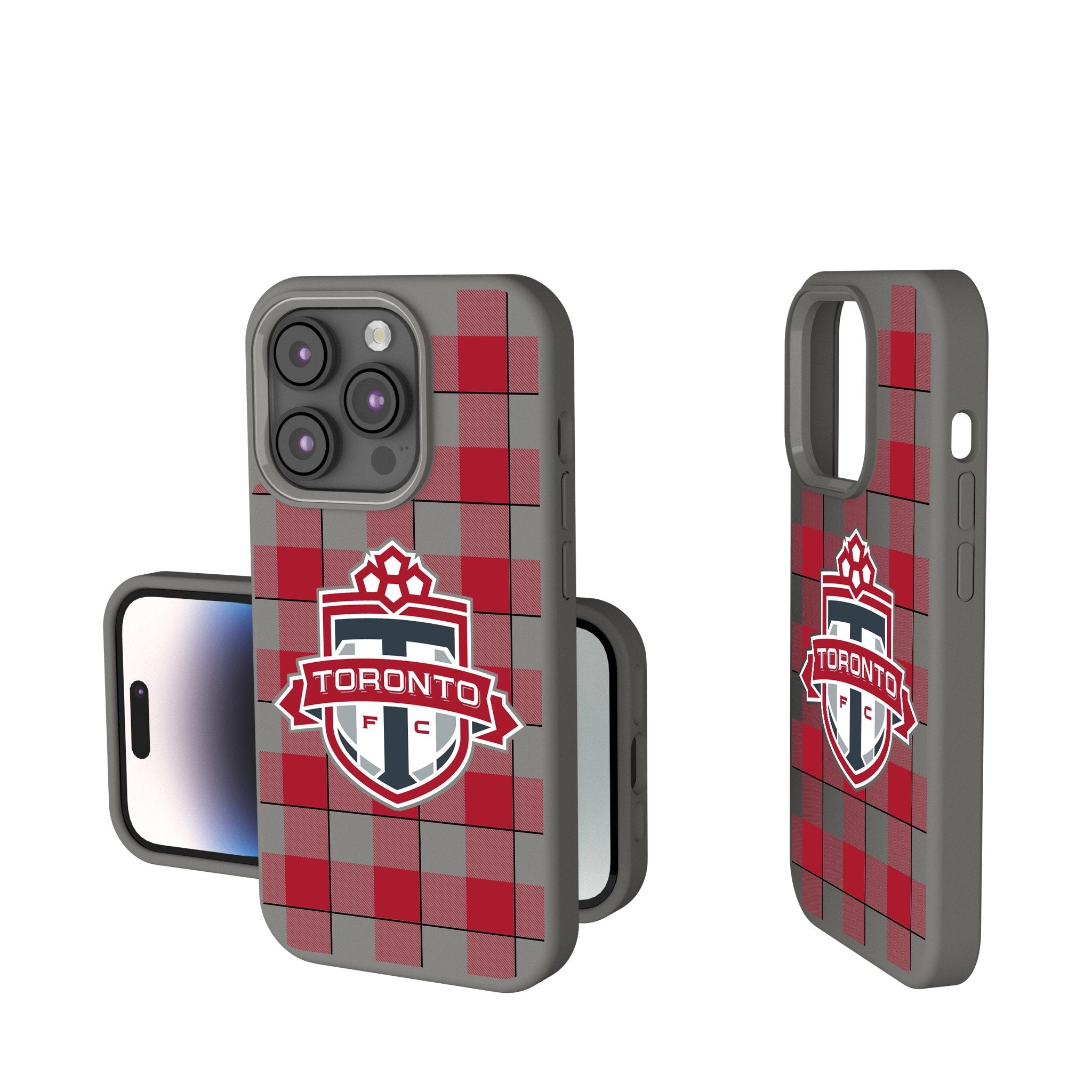 Toronto FC   Plaid Soft Touch Phone Case