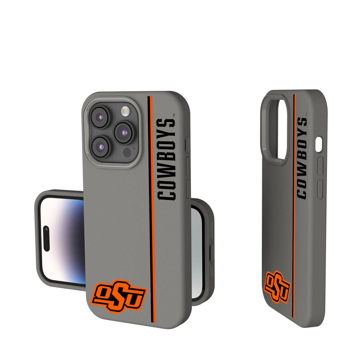 Oklahoma State University Cowboys Sidebar Soft Touch Phone Case 1