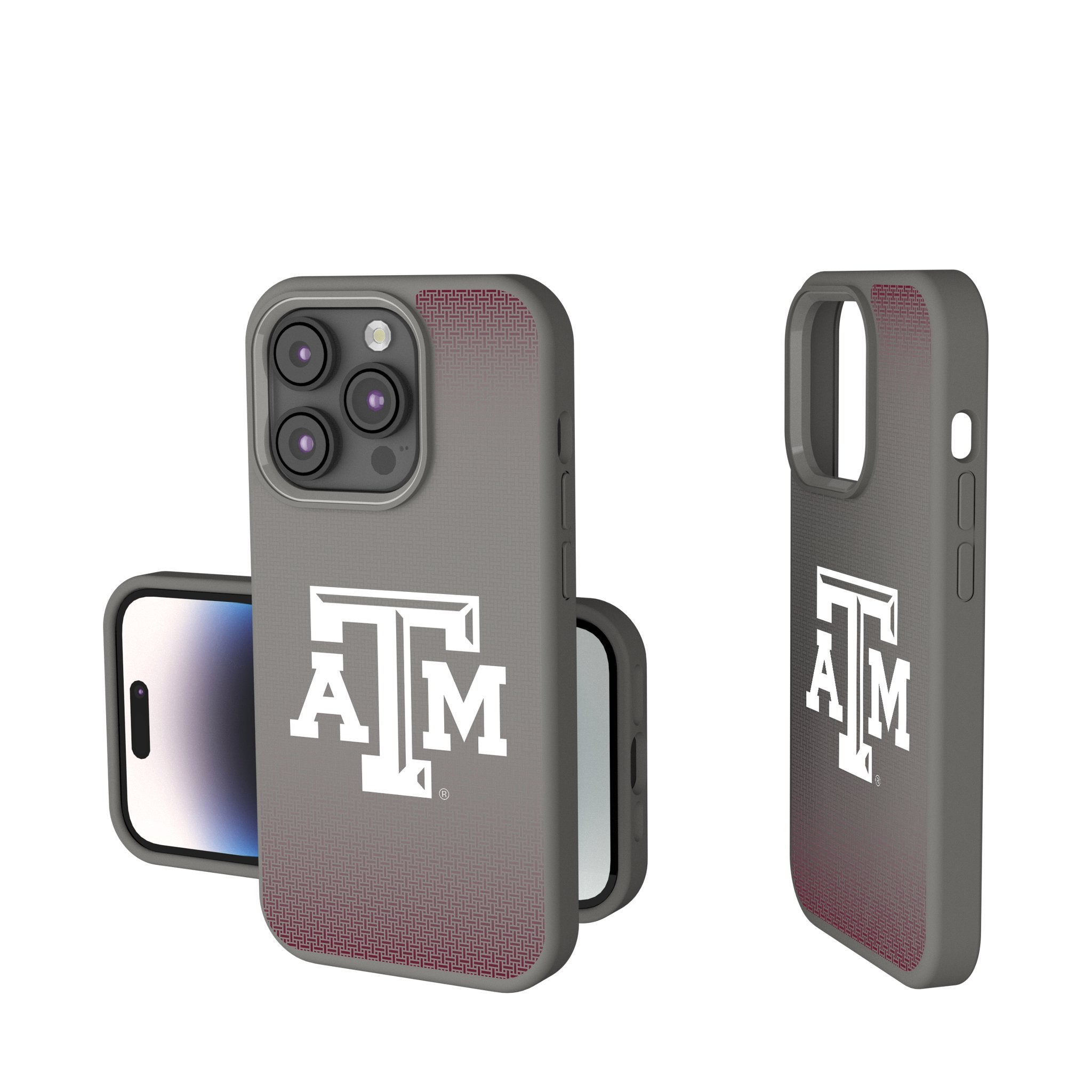 Texas A&M University Aggies Linen Soft Touch Phone Case for Apple iPhone