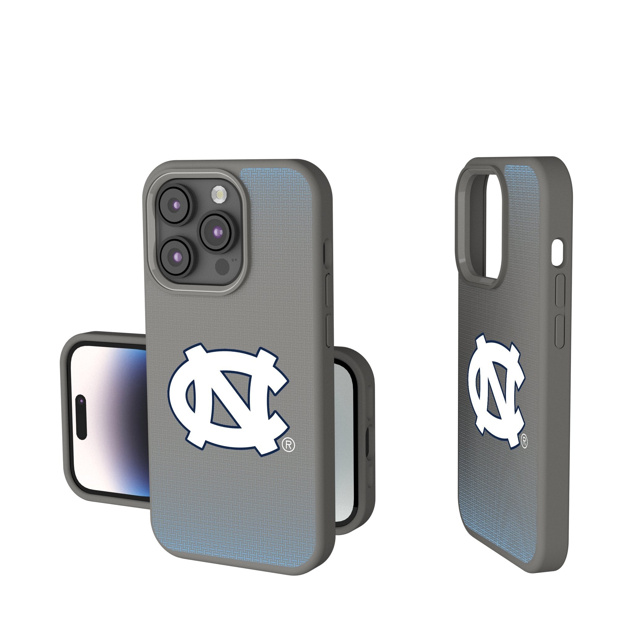 University of North Carolina Tar Heels Linen Soft Touch Phone Case 1