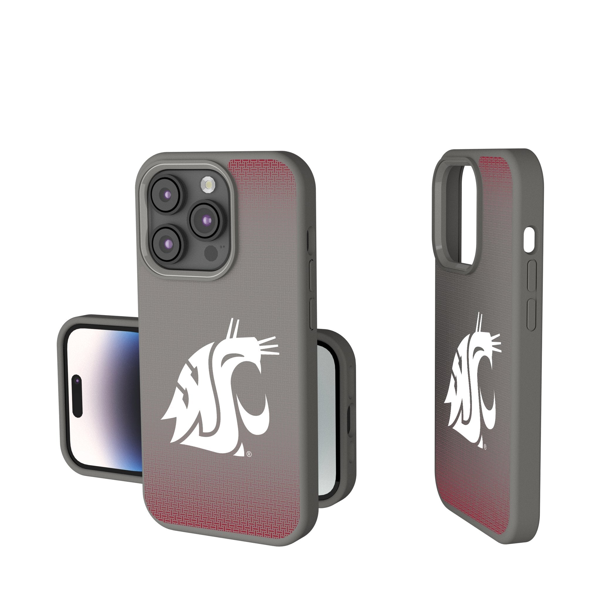 Washington State University Cougars Linen Soft Touch Phone Case