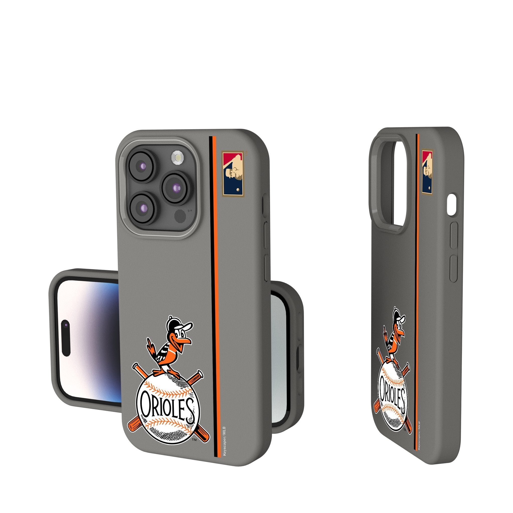 Baltimore Orioles 1954-1963 - Cooperstown Collection Sidebar Soft Touch Phone Case 1