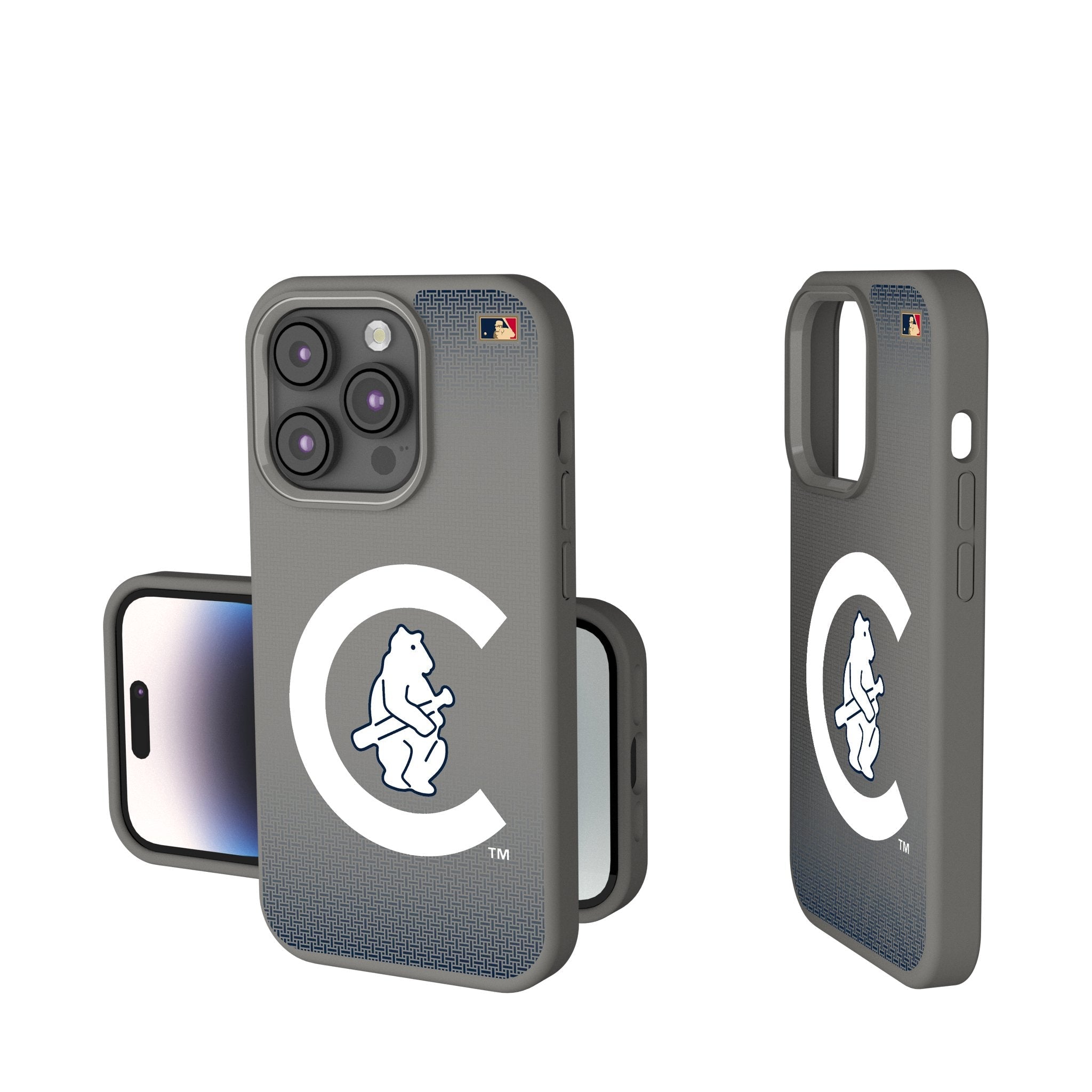 Chicago Cubs 1911-1912 - Cooperstown Collection Linen Soft Touch Phone Case 1