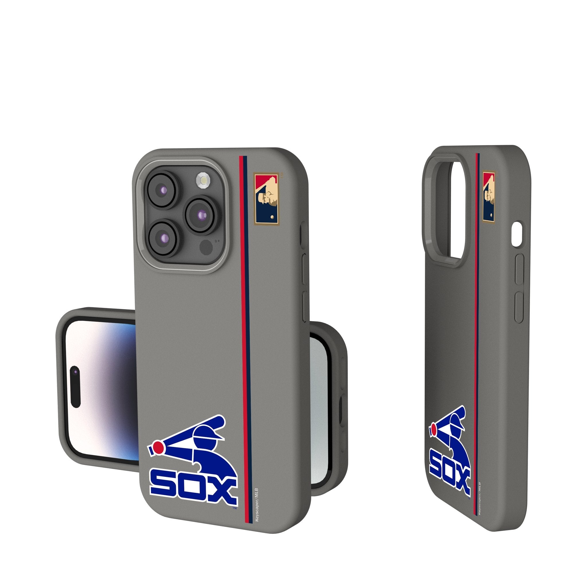 Chicago White Sox 1976-1981 - Cooperstown Collection Sidebar Soft Touch Phone Case 1