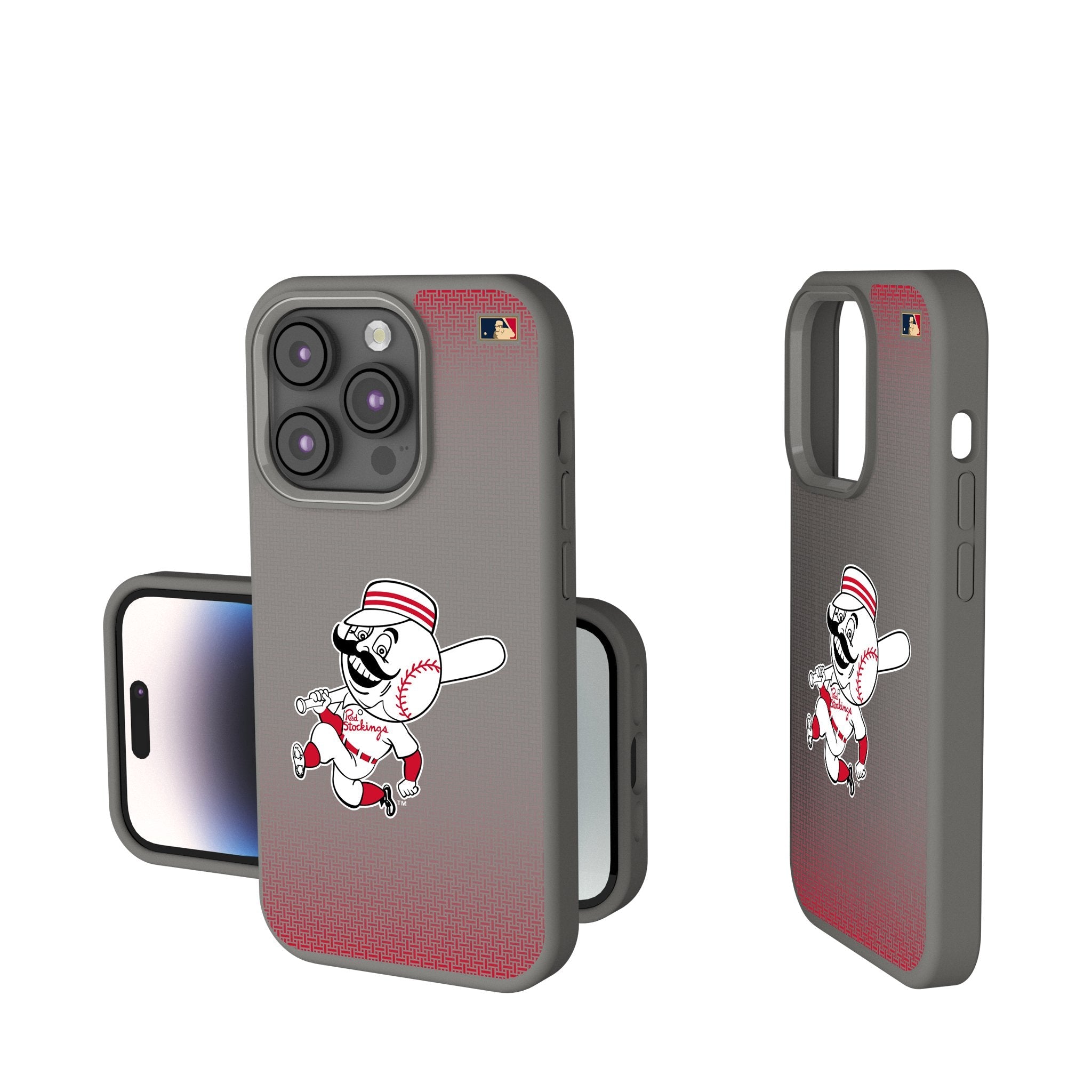 Cincinnati Reds 1953-1967 - Cooperstown Collection Linen Soft Touch Phone Case 1