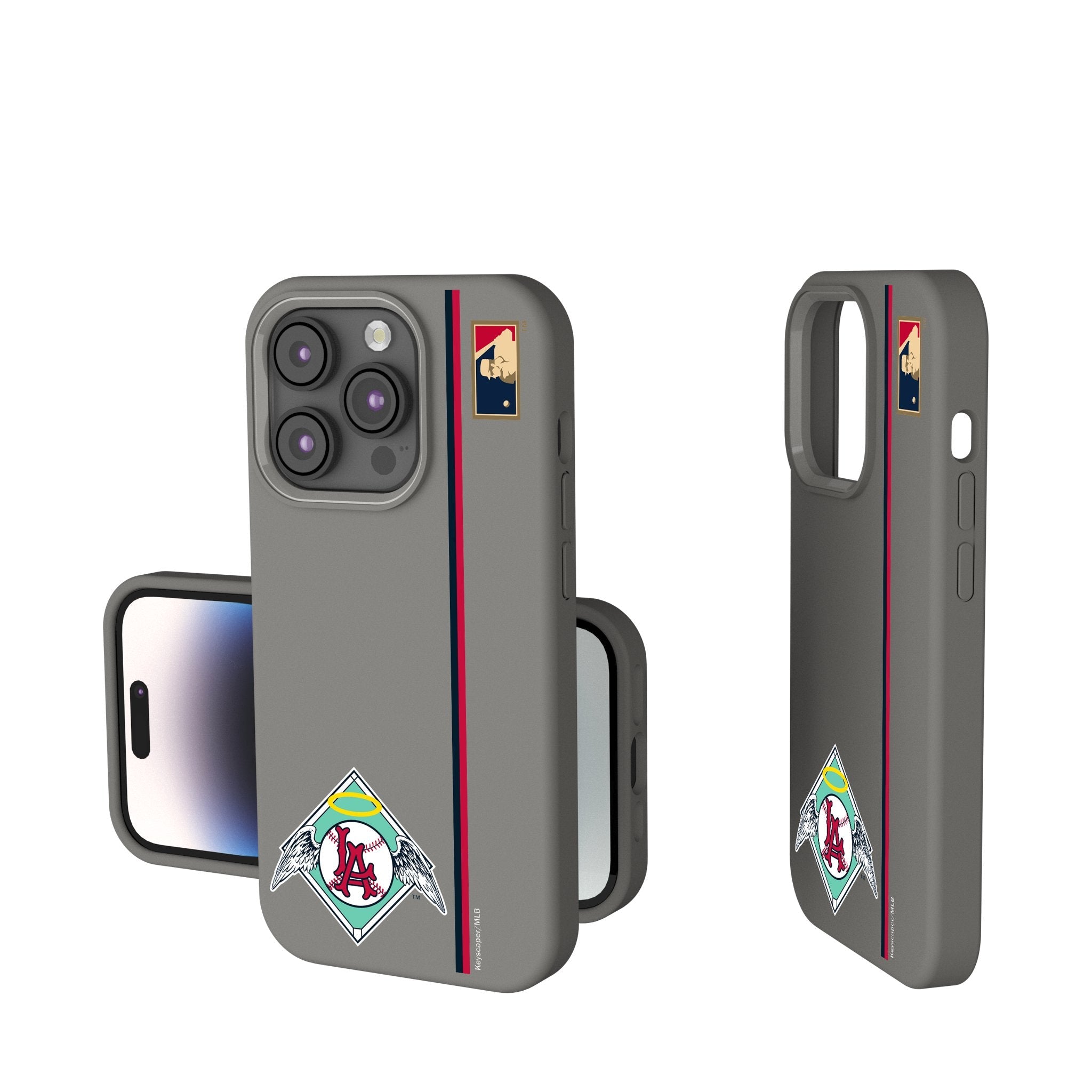 LA Angels 1961-1965 - Cooperstown Collection Sidebar Soft Touch Phone Case