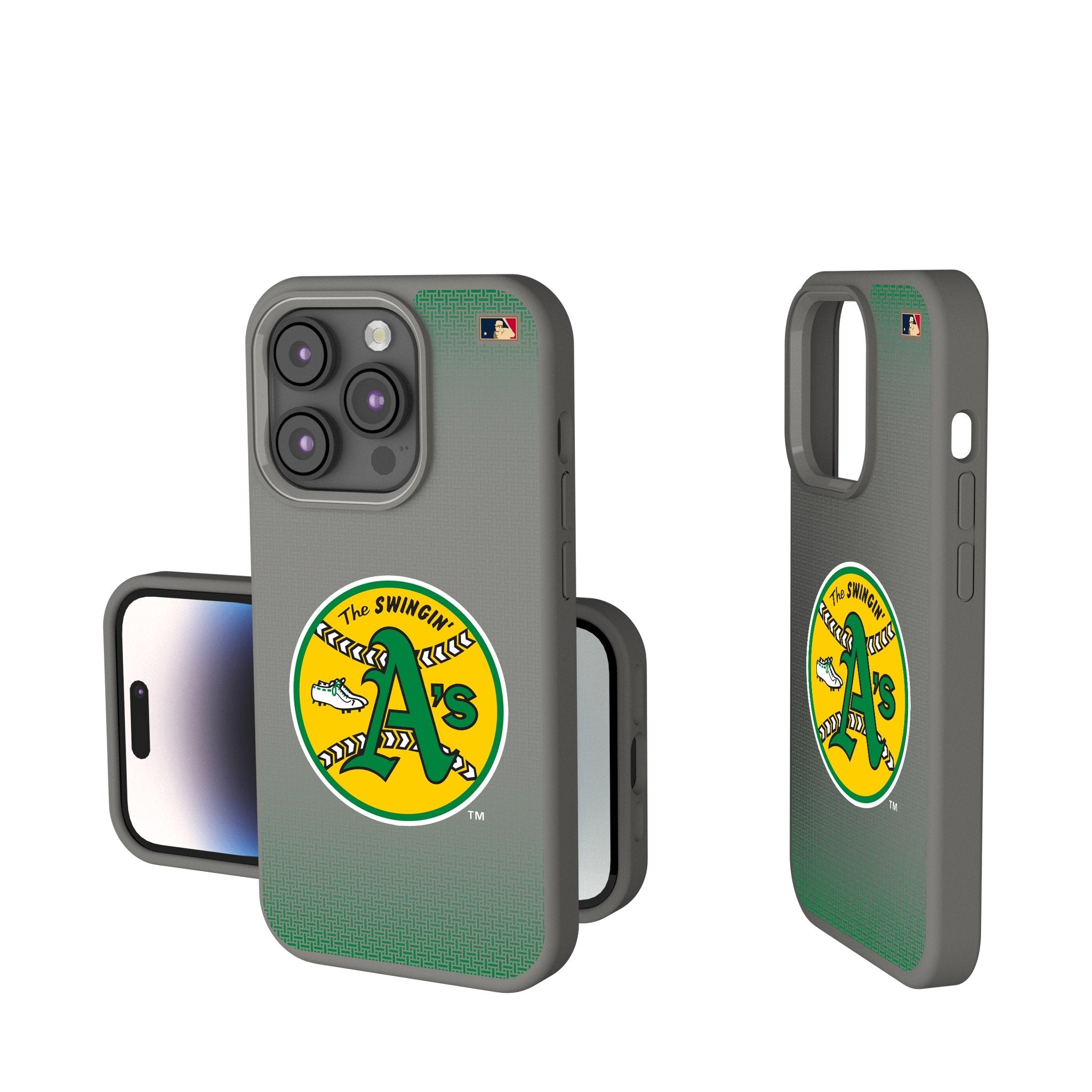 Oakland As 1971-1981 - Cooperstown Collection Linen Soft Touch Phone Case 1