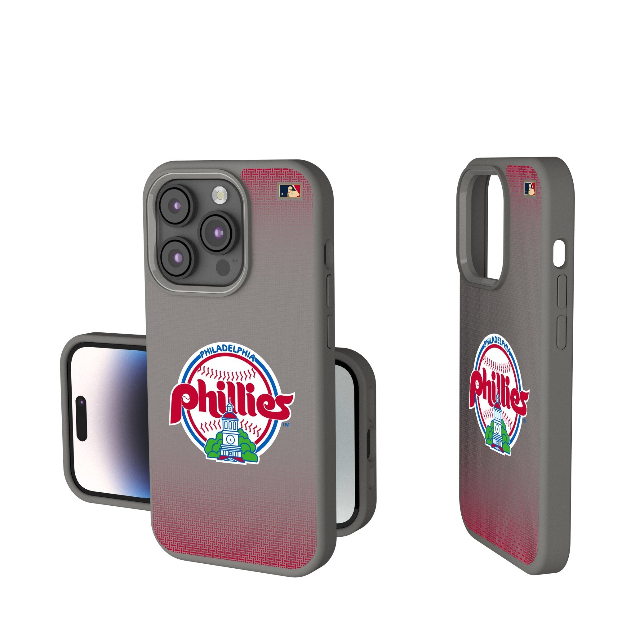Philadelphia Phillies 1984-1991 - Cooperstown Collection Linen Soft Touch Phone Case
