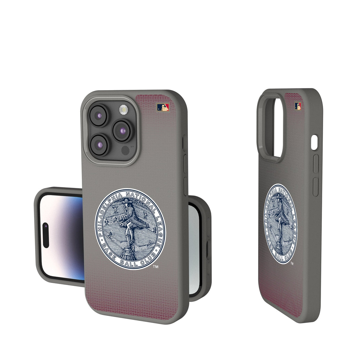 Philadelphia Phillies 1915-1943 - Cooperstown Collection Linen Soft Touch Phone Case