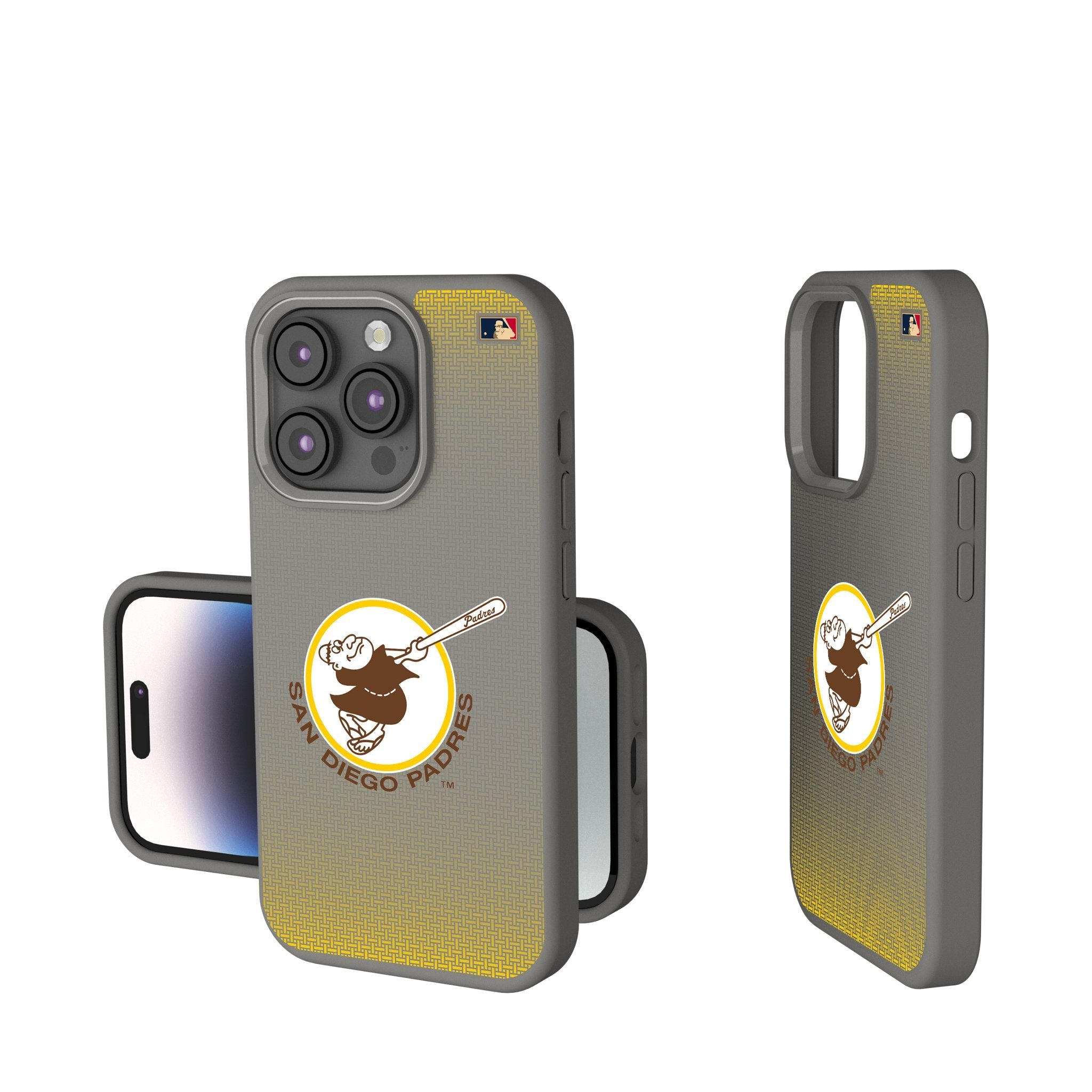 San Diego Padres 1969-1984 - Cooperstown Collection Linen Soft Touch Phone Case 1
