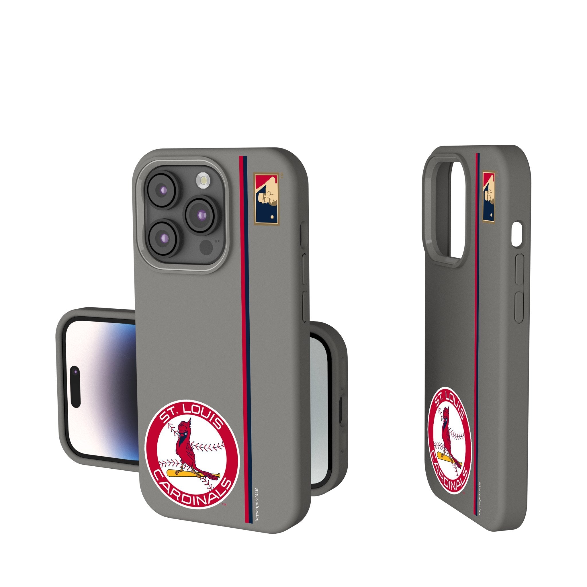St Louis Cardinals 1966-1997 - Cooperstown Collection Sidebar Soft Touch Phone Case