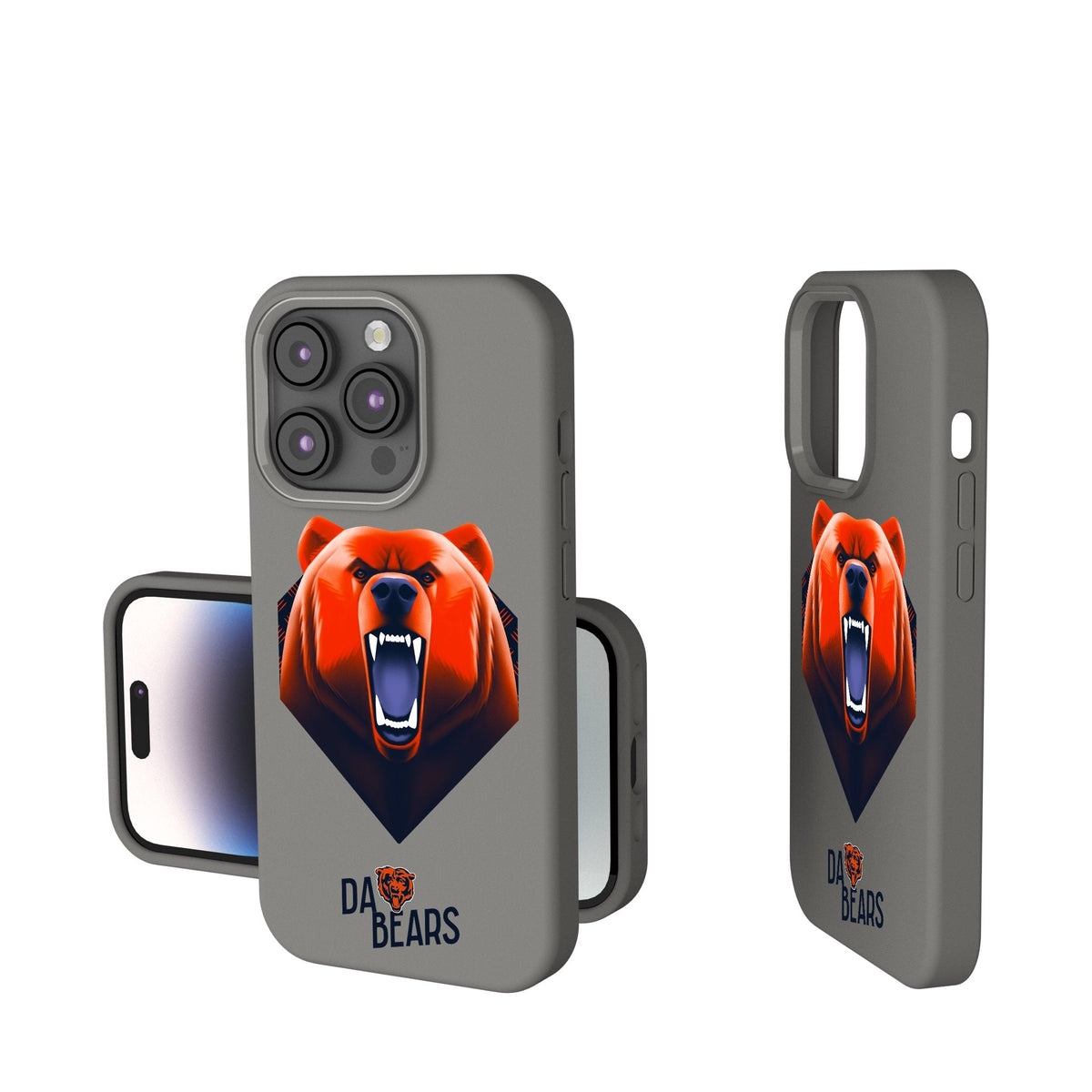 Chicago Bears 2024 Illustrated Limited Edition Soft Touch Phone Case 1