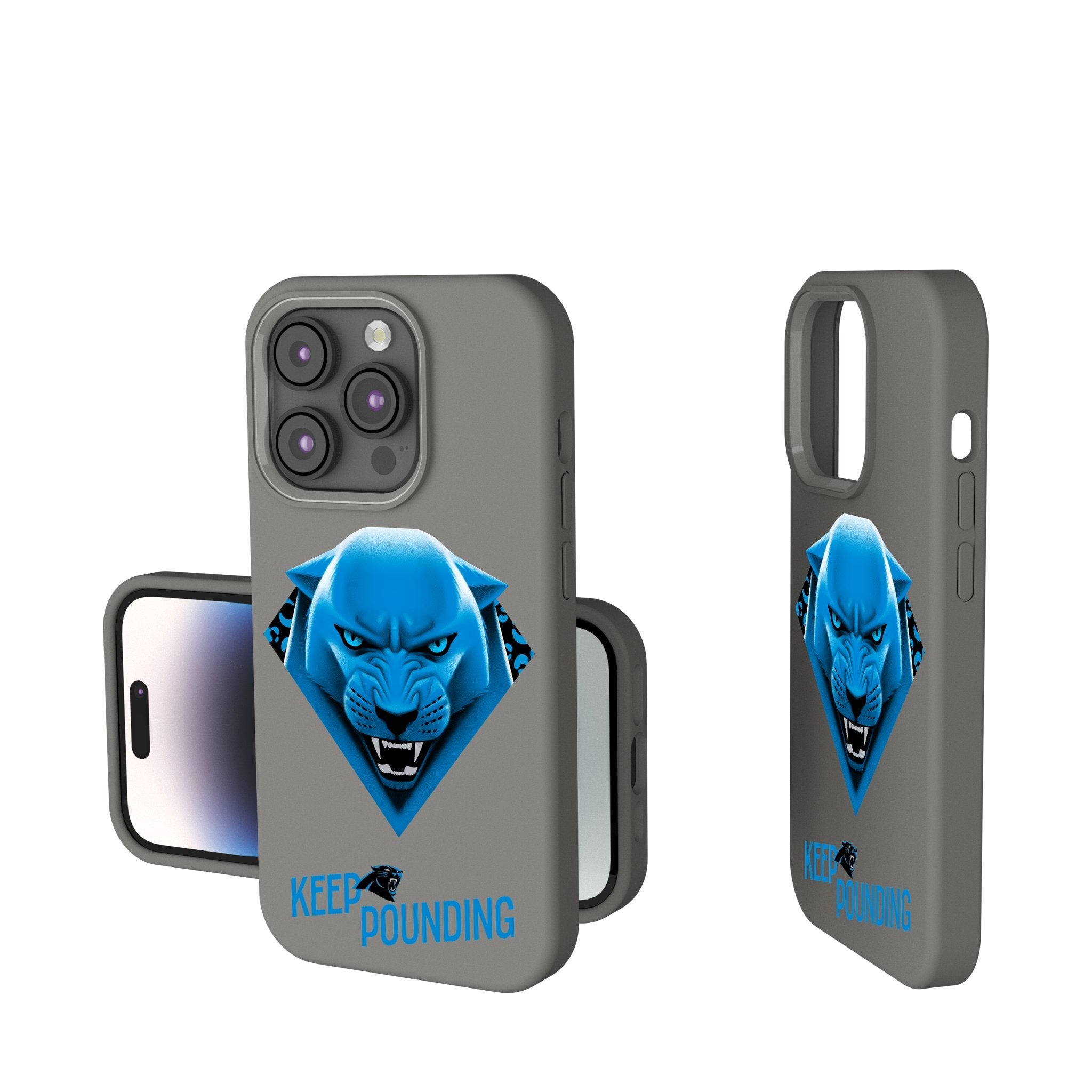 Carolina Panthers 2024 Illustrated Limited Edition Soft Touch Phone Case 1