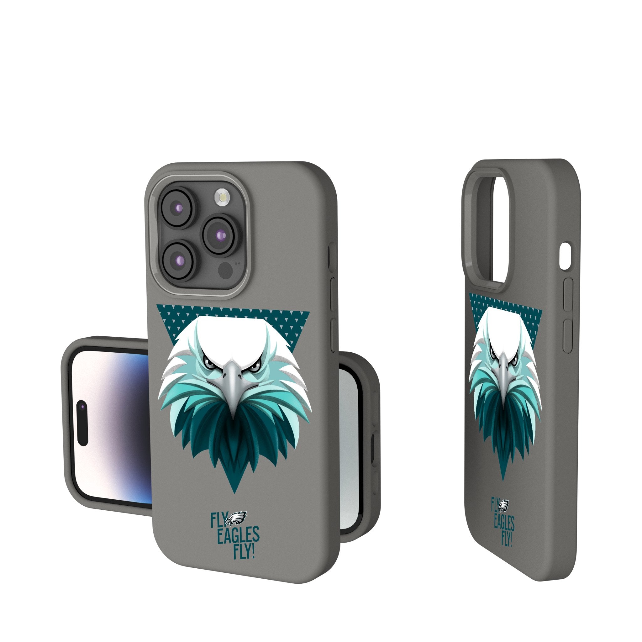 Philadelphia Eagles 2024 Illustrated Limited Edition Soft Touch Phone Case 1
