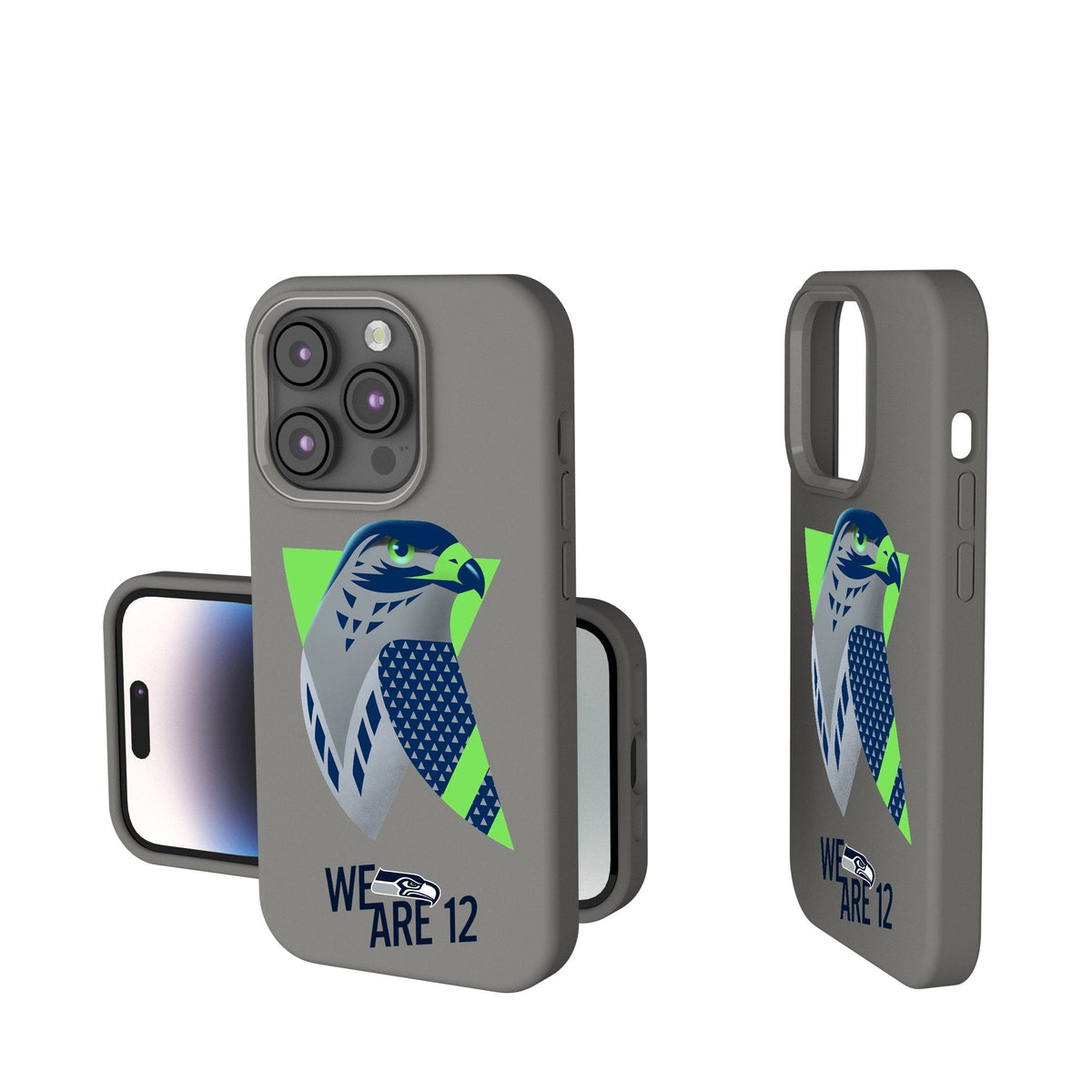 Seattle Seahawks 2024 Illustrated Limited Edition Soft Touch Phone Case