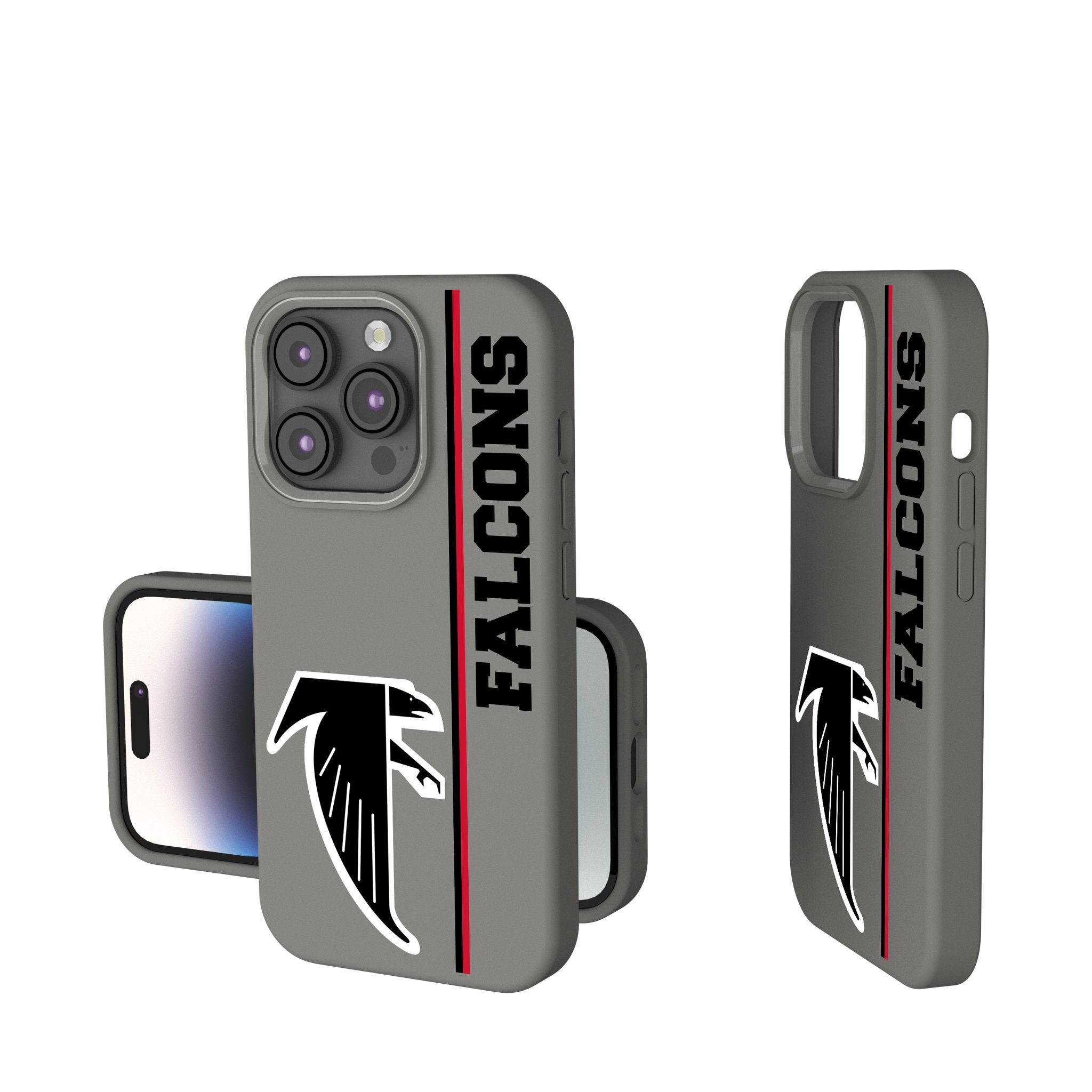 Atlanta Falcons Classic  Sidebar Soft Touch Phone Case 1