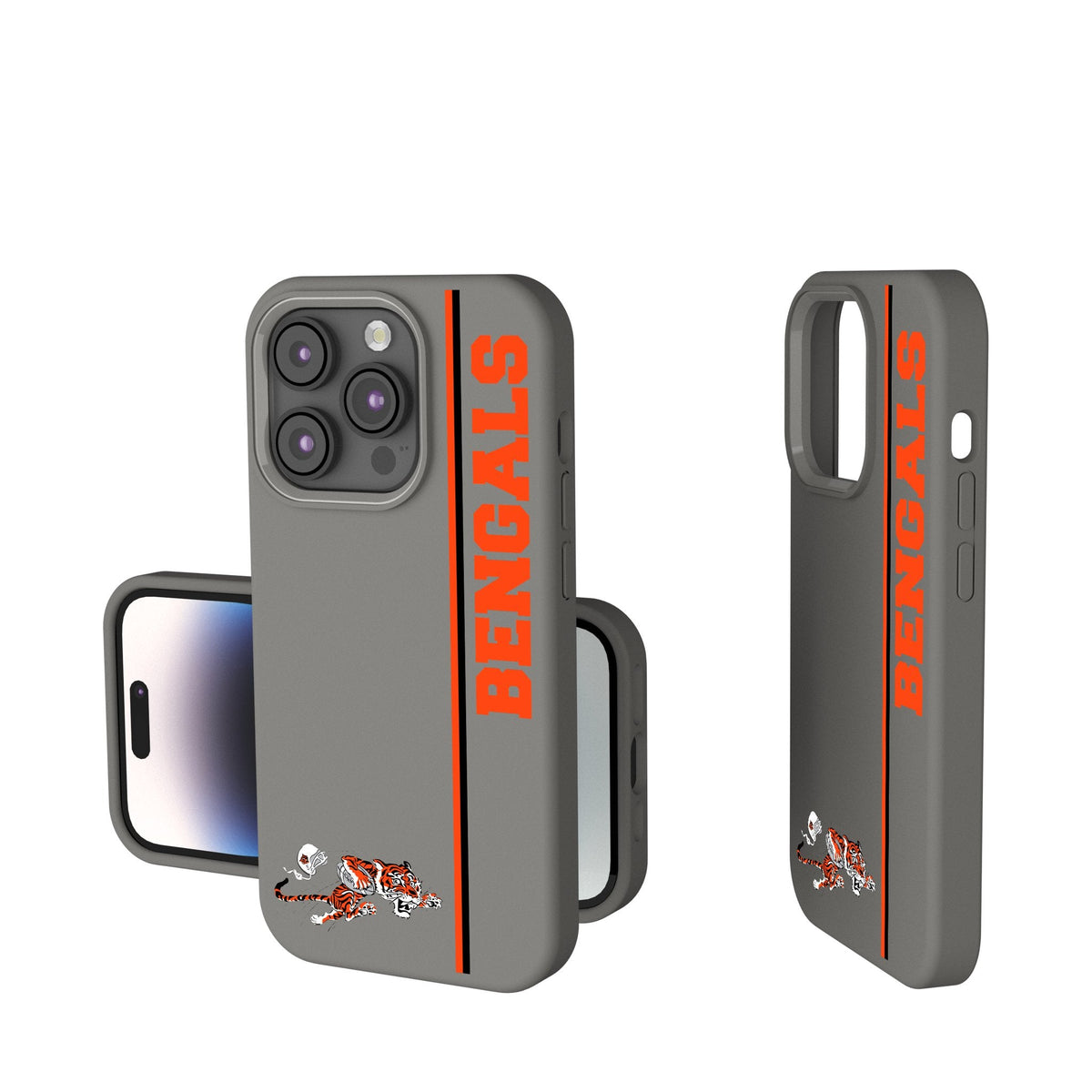Cincinnati Bengals Historic Collection Sidebar Soft Touch Phone Case 1