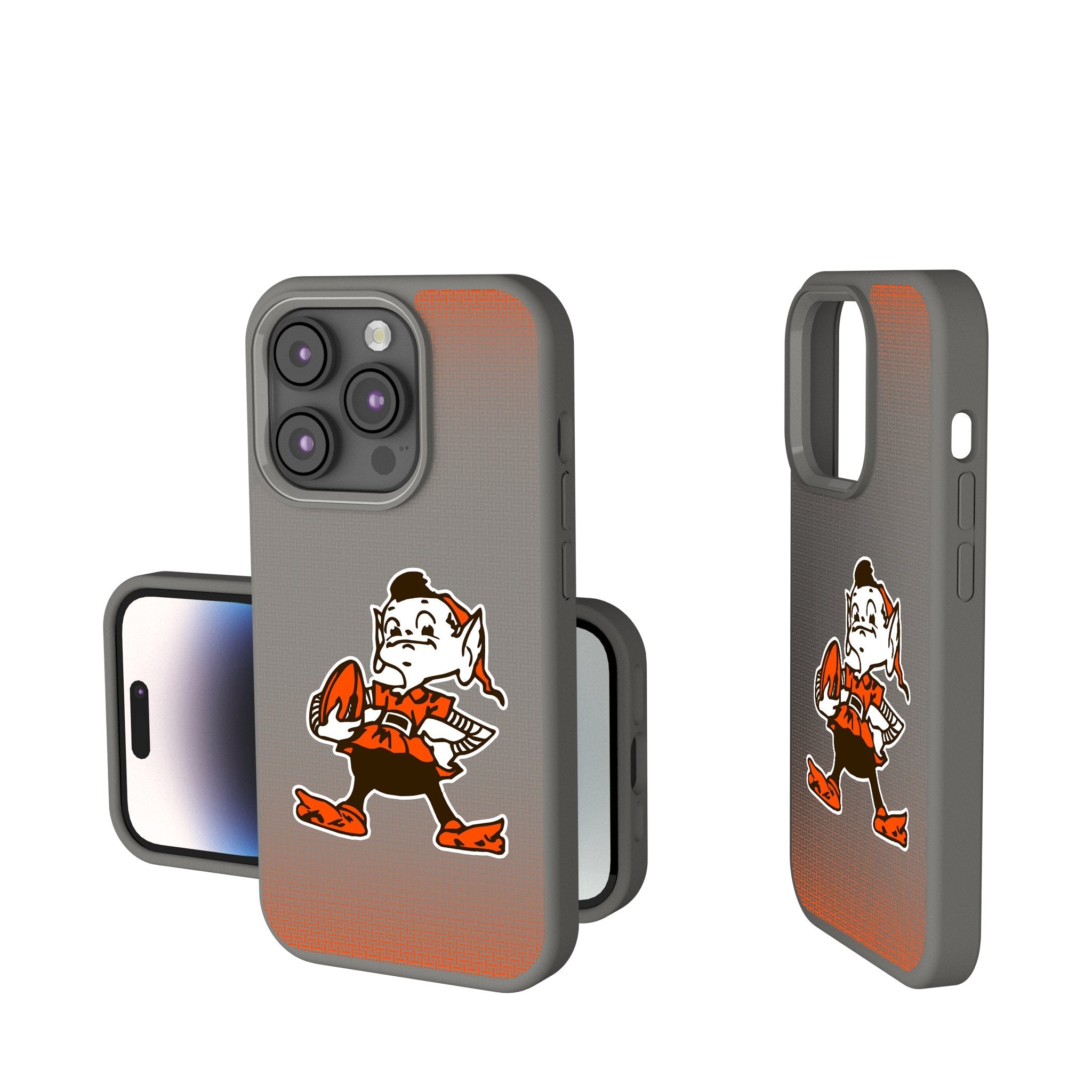 Cleveland Browns Historic Collection Linen Soft Touch Phone Case 1