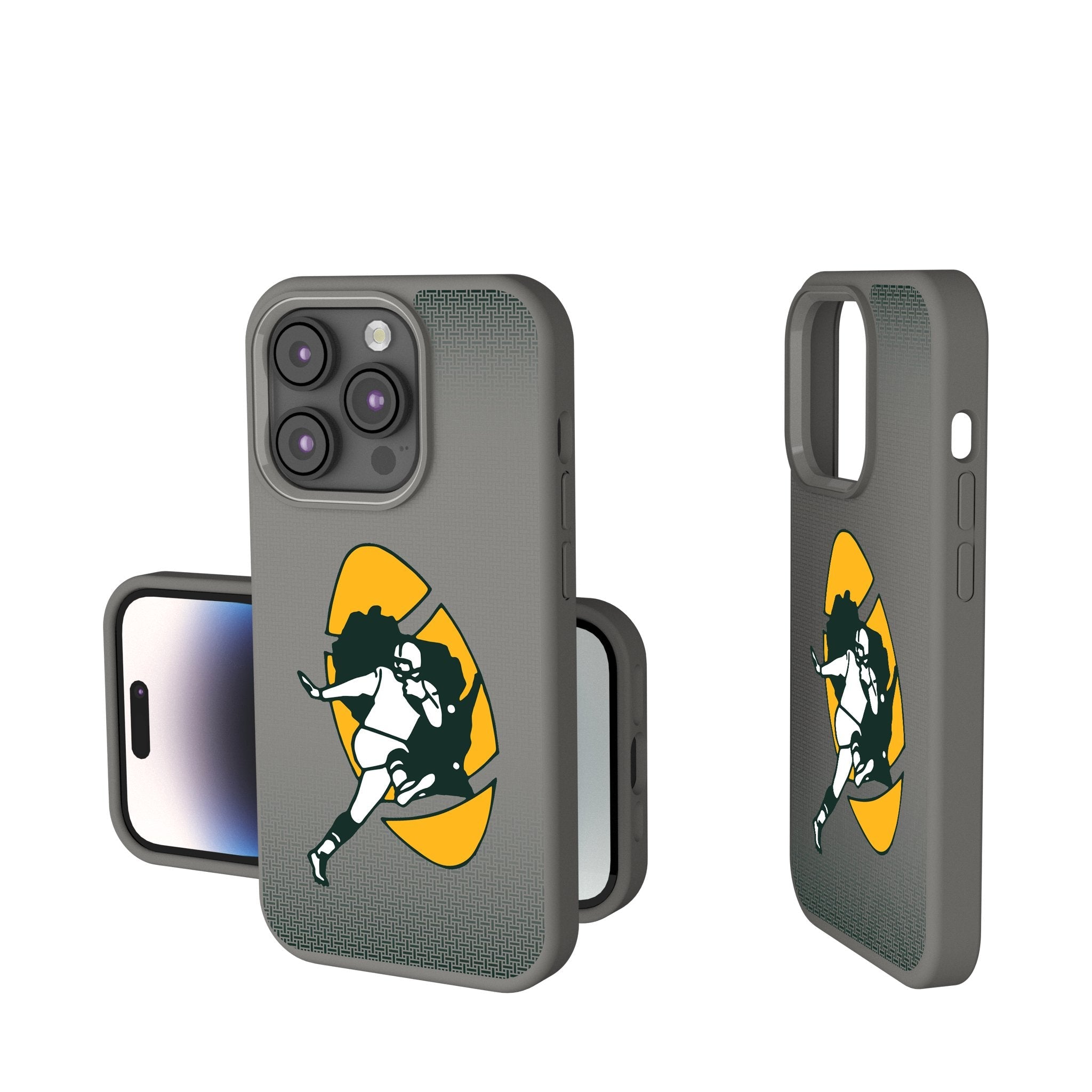 Green Bay Packers Historic Collection Linen Soft Touch Phone Case 1