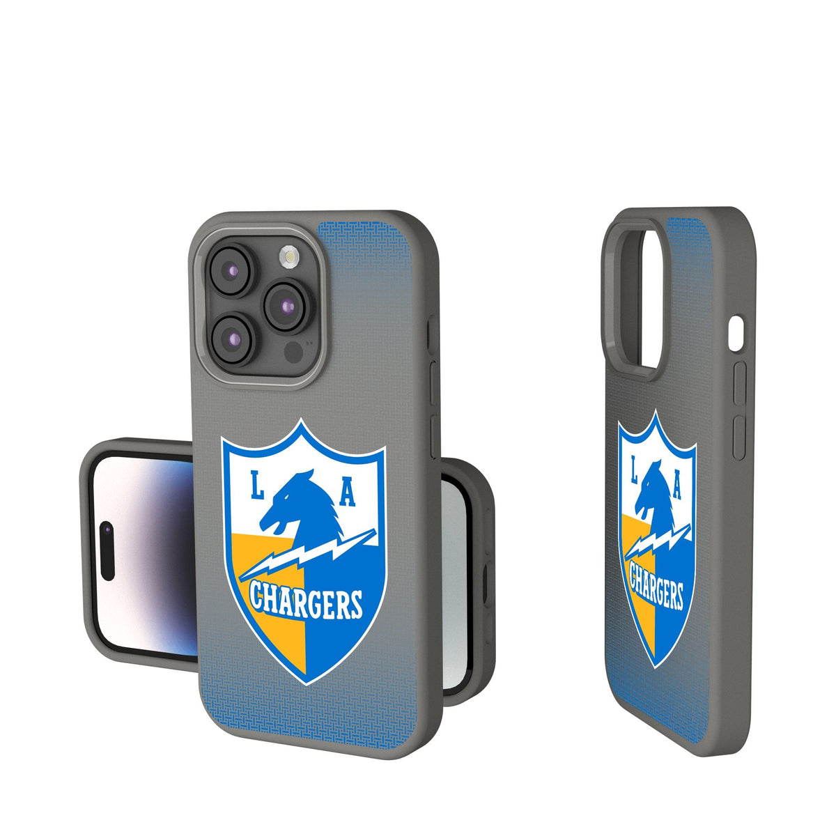 Los Angeles Chargers Historic Collection Linen Soft Touch Phone Case 1
