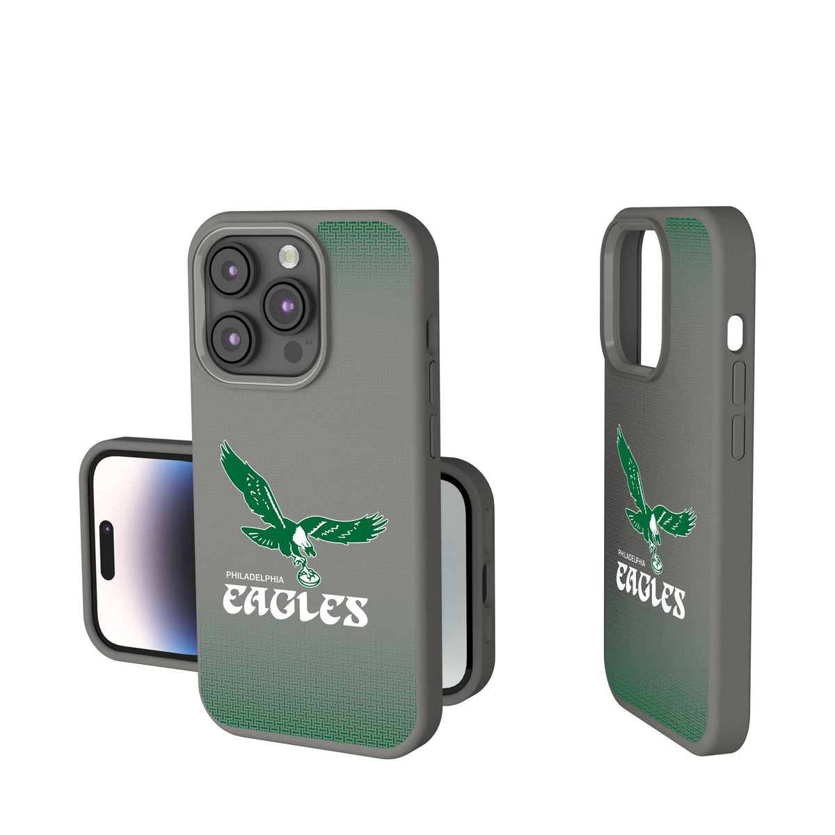 Philadelphia Eagles 1973-1995 Historic Collection Linen Soft Touch Phone Case 1