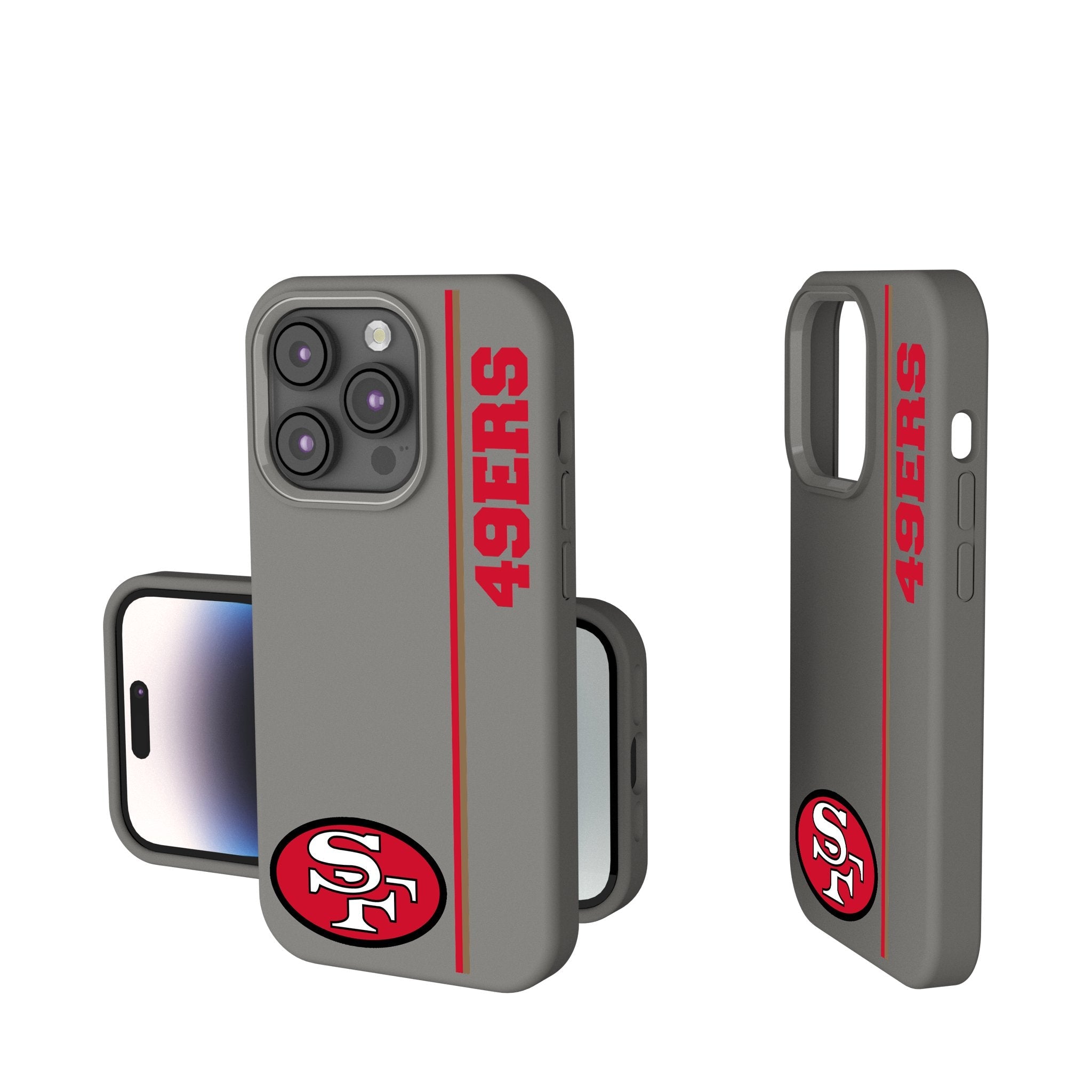 San Francisco 49ers Historic Collection Sidebar Soft Touch Phone Case 1