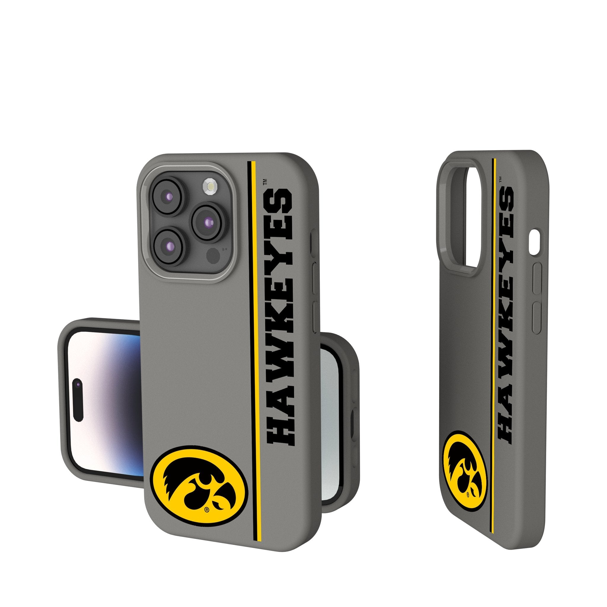 University of Iowa Hawkeyes Sidebar Soft Touch Phone Case 1