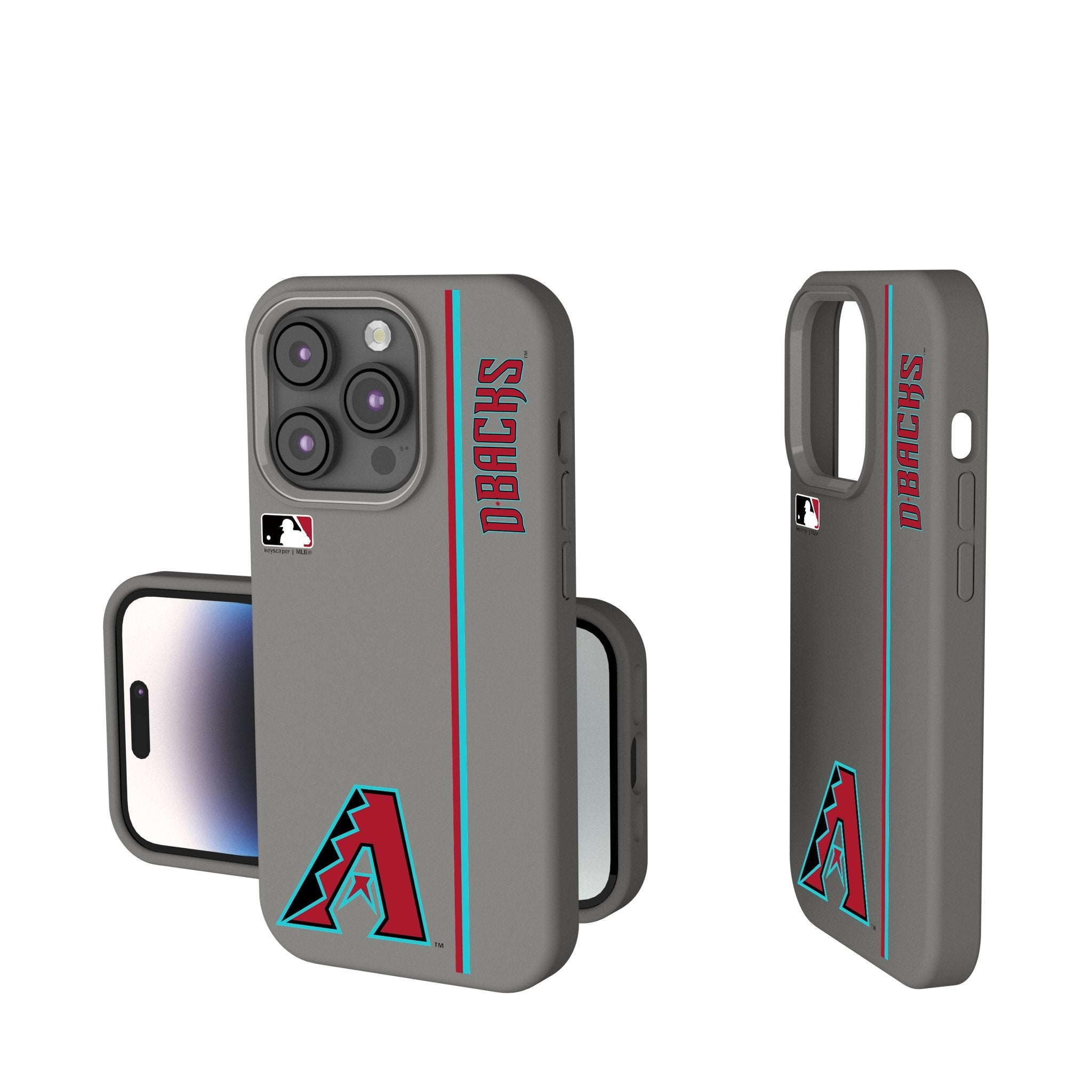 Arizona Diamondbacks Sidebar Soft Touch Phone Case