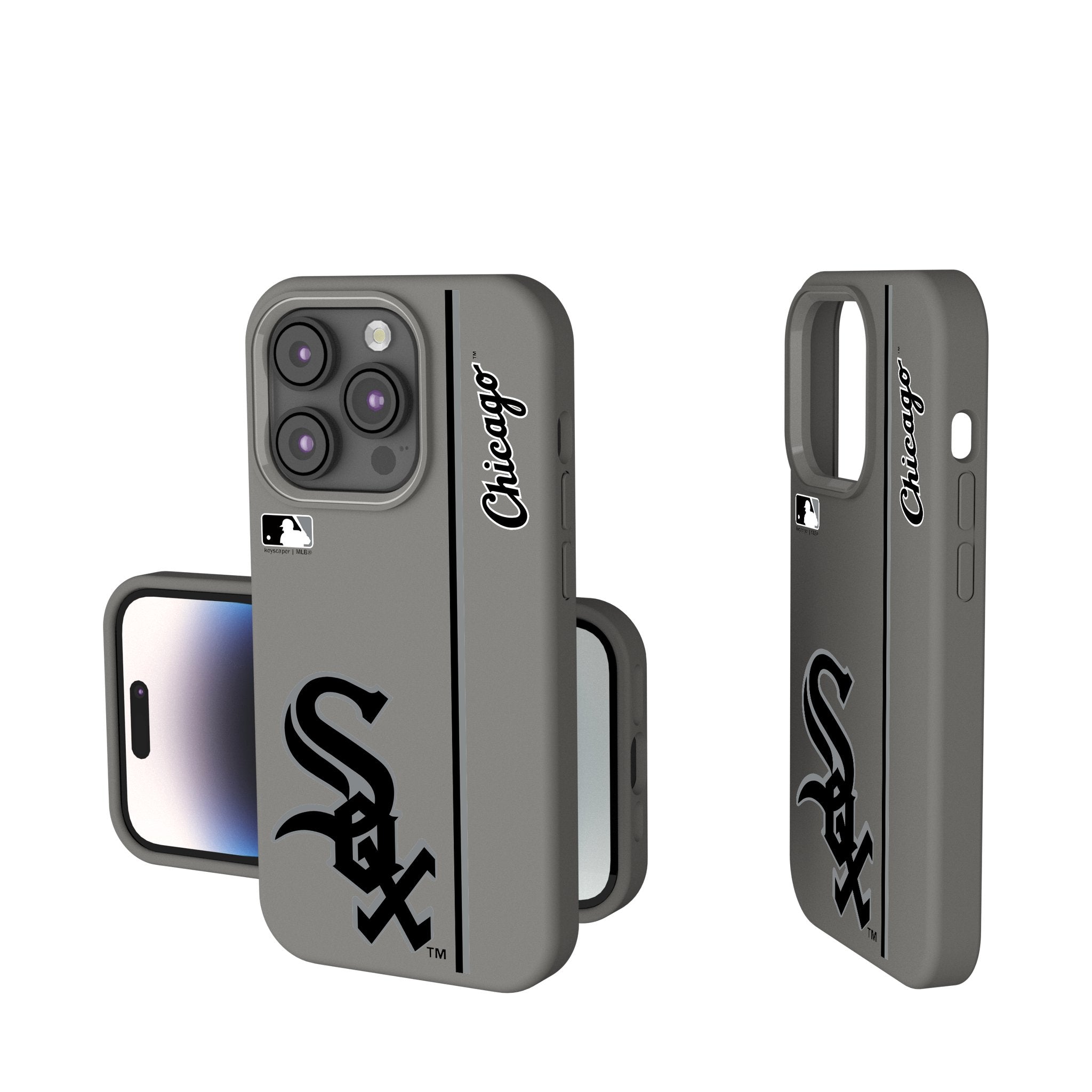 Chicago White Sox Sidebar Soft Touch Phone Case 1