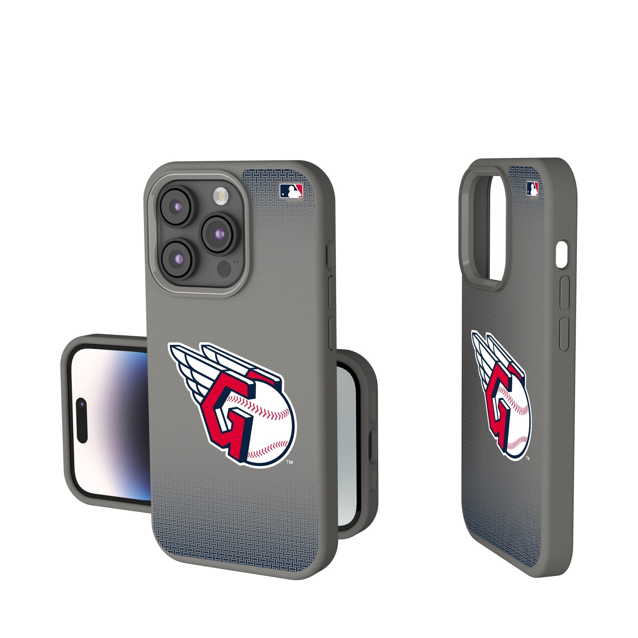 Cleveland Guardians Linen Soft Touch Phone Case 1