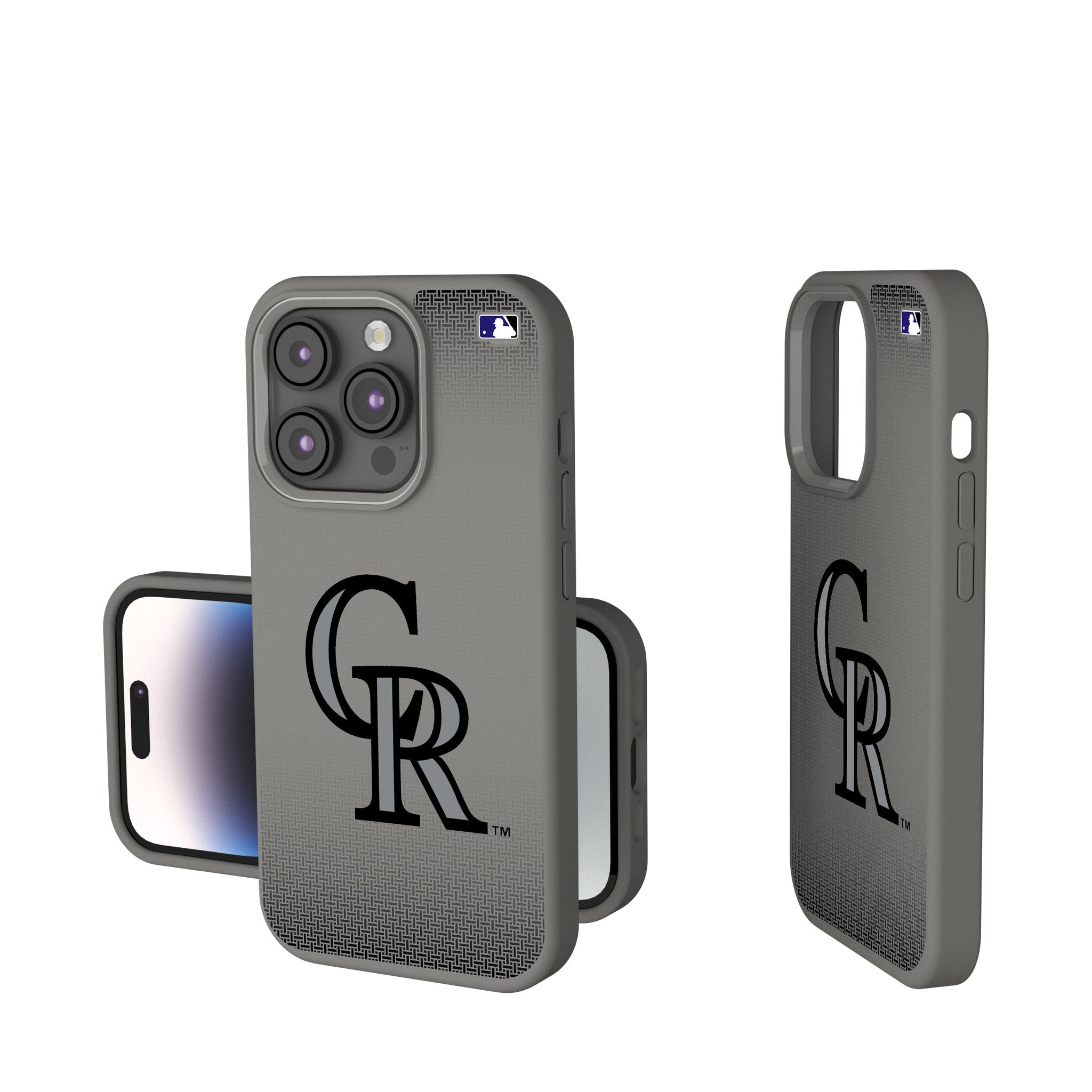 Colorado Rockies Linen Soft Touch Phone Case
