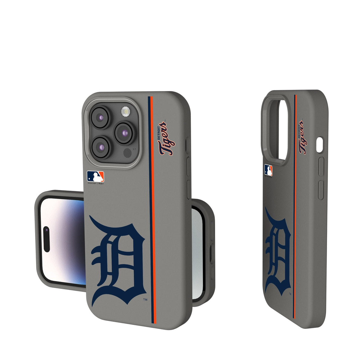 Detroit Tigers Sidebar Soft Touch Phone Case 1