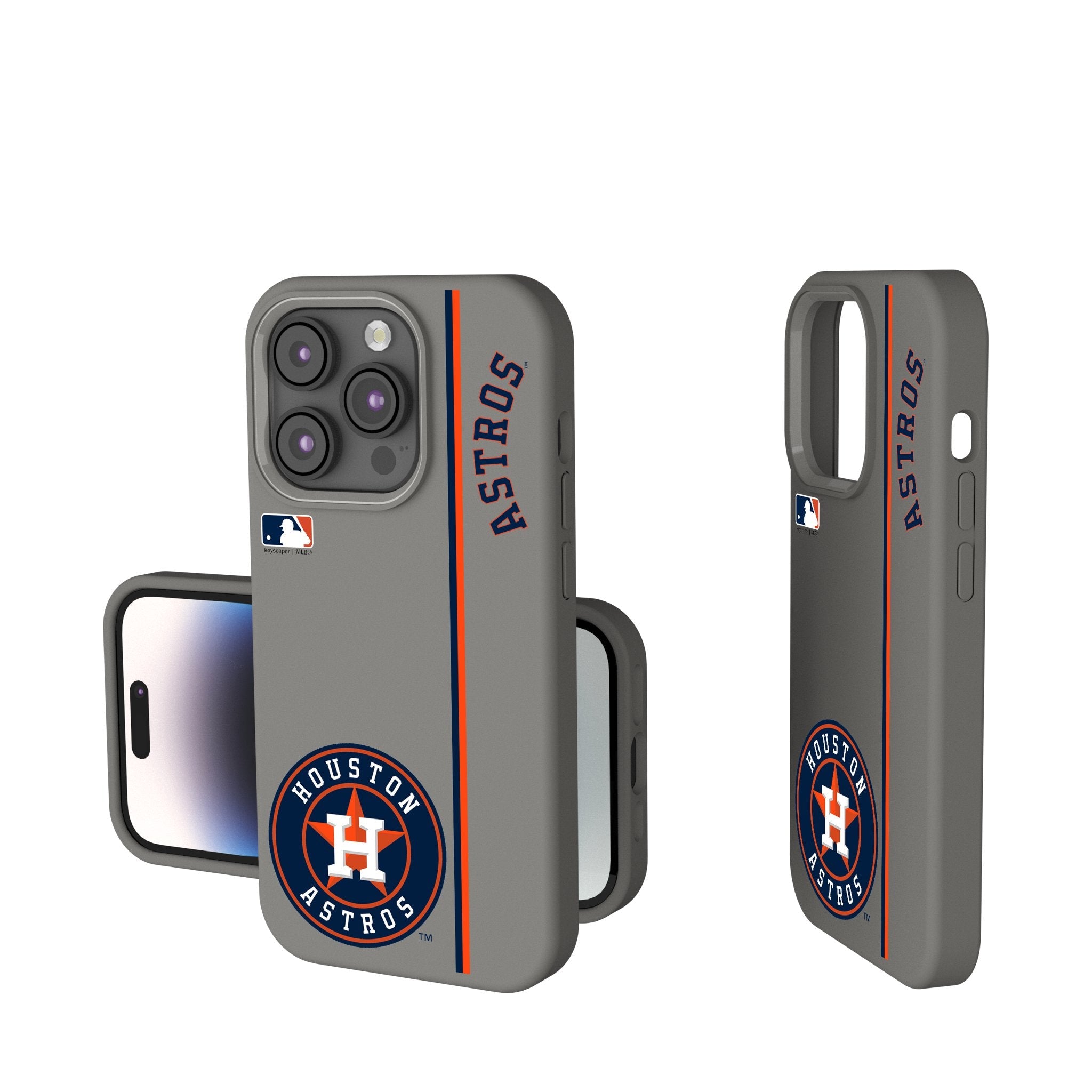 Houston Astros Sidebar Soft Touch Phone Case 1