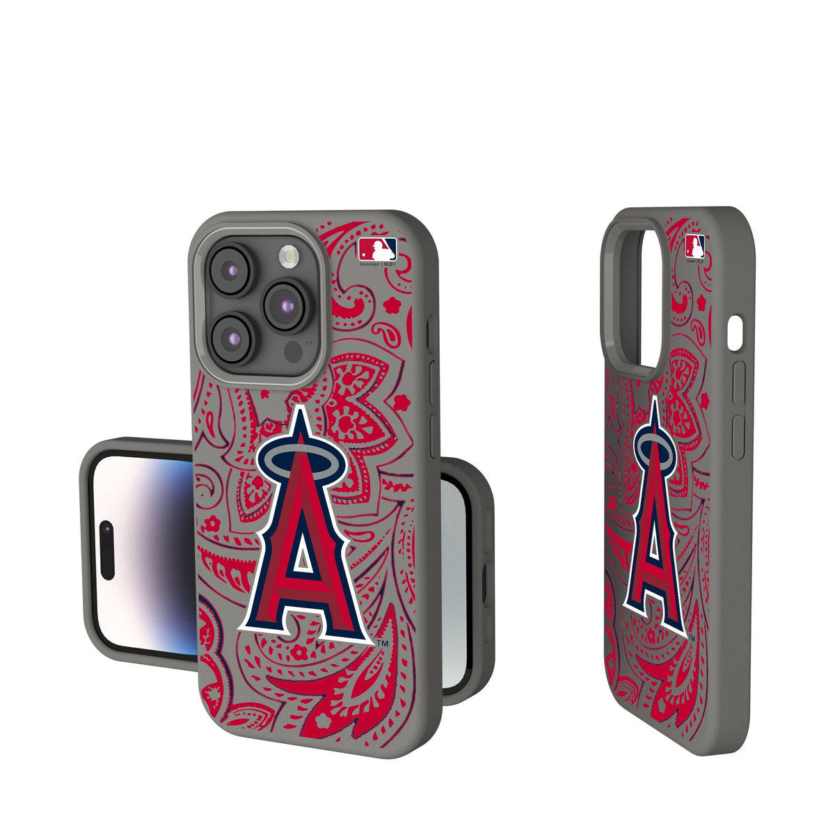 Los Angeles Angels Paisley Soft Touch Phone Case