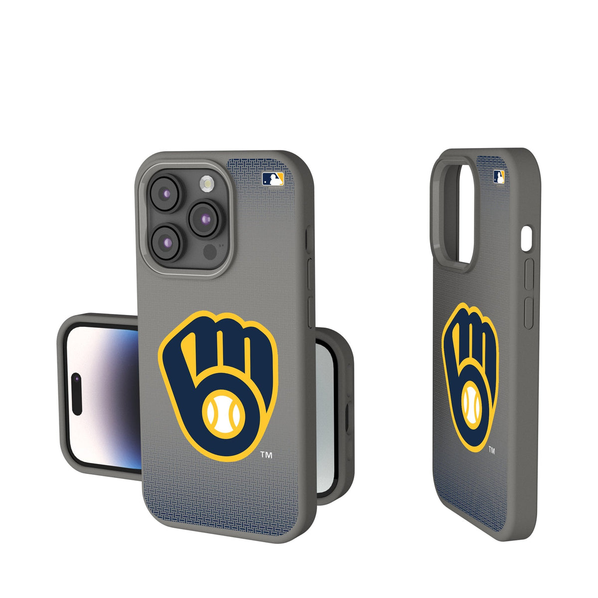 Milwaukee Brewers Linen Soft Touch Phone Case