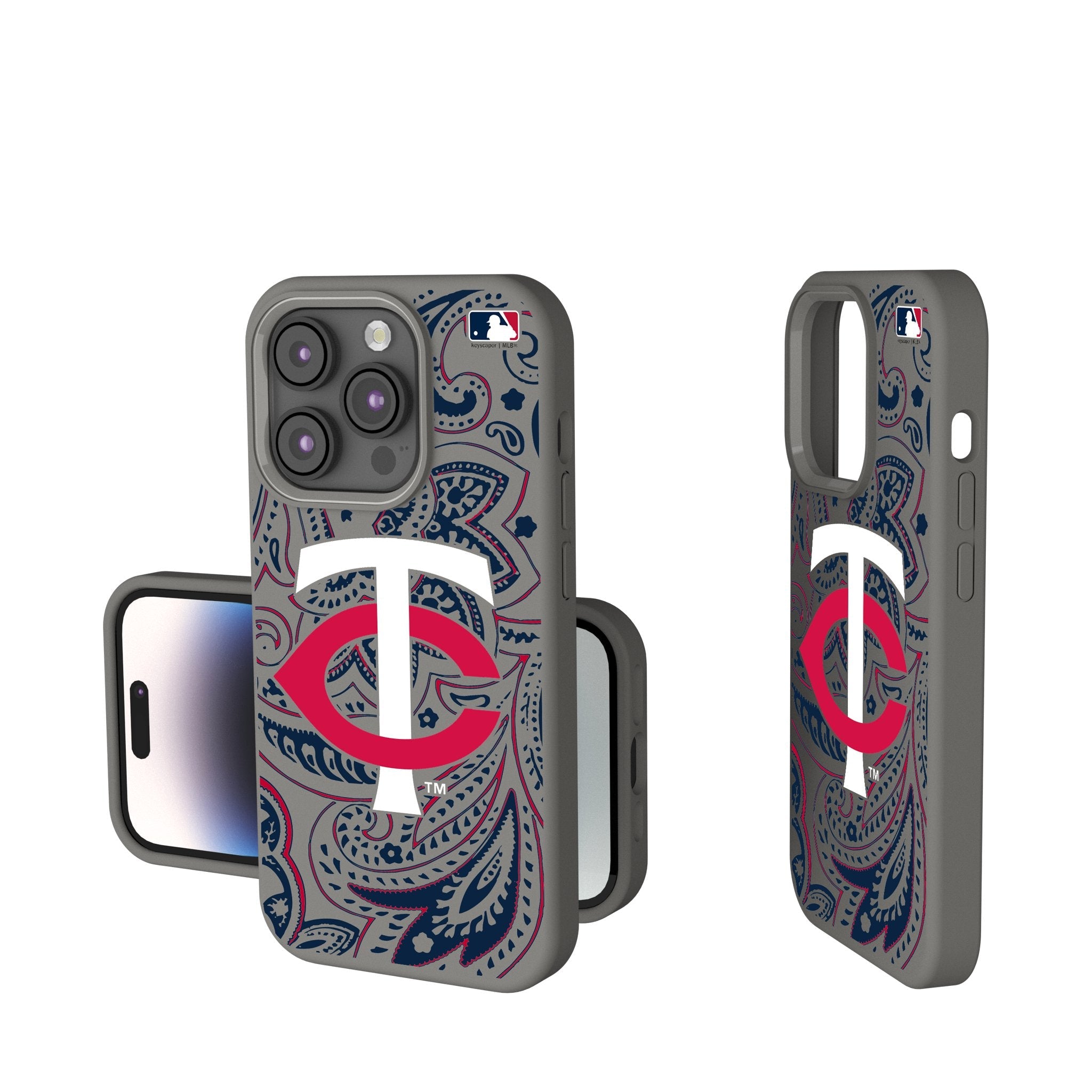 Minnesota Twins Paisley Soft Touch Phone Case