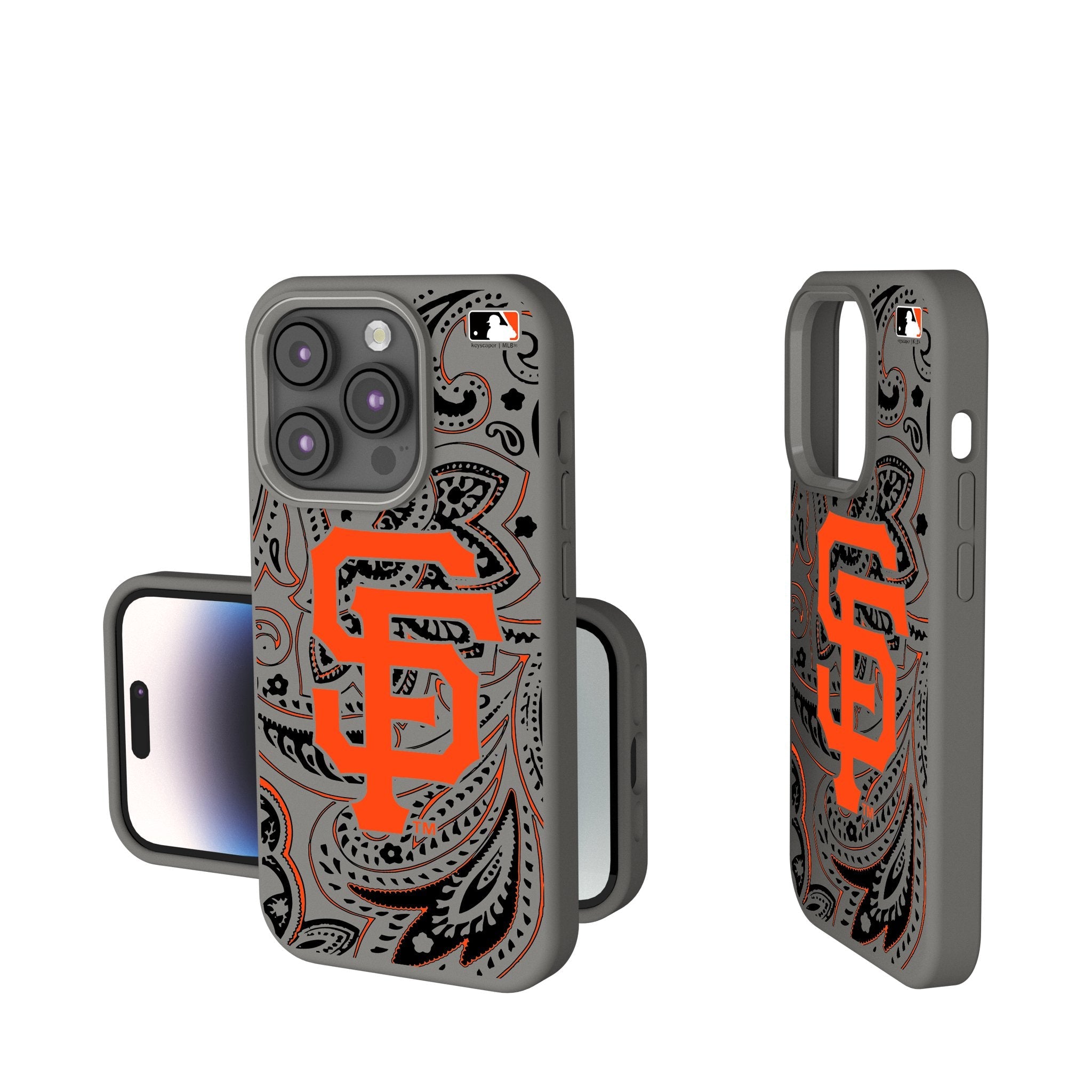 San Francisco Giants Paisley Soft Touch Phone Case