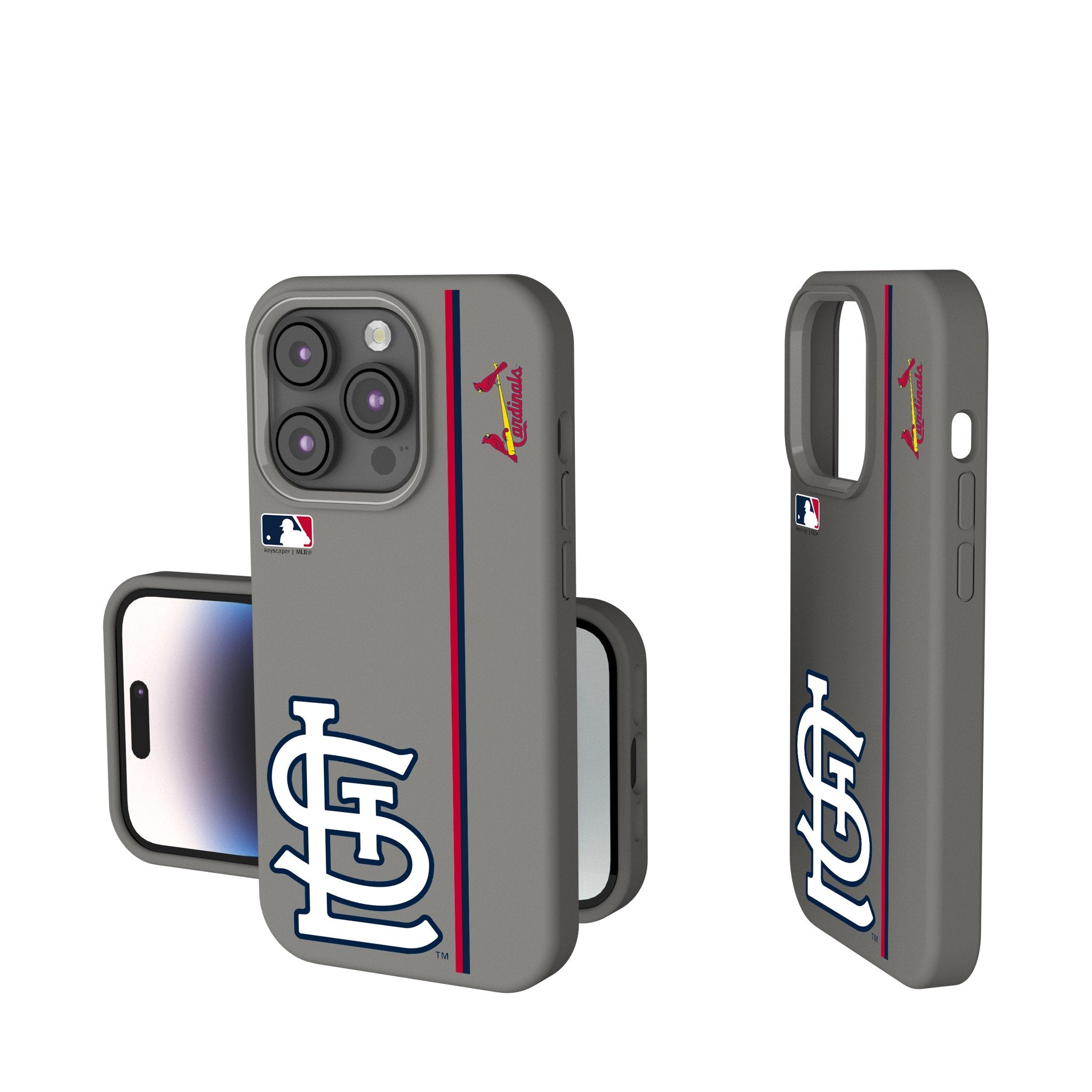 St Louis Cardinals Sidebar Soft Touch Phone Case 1